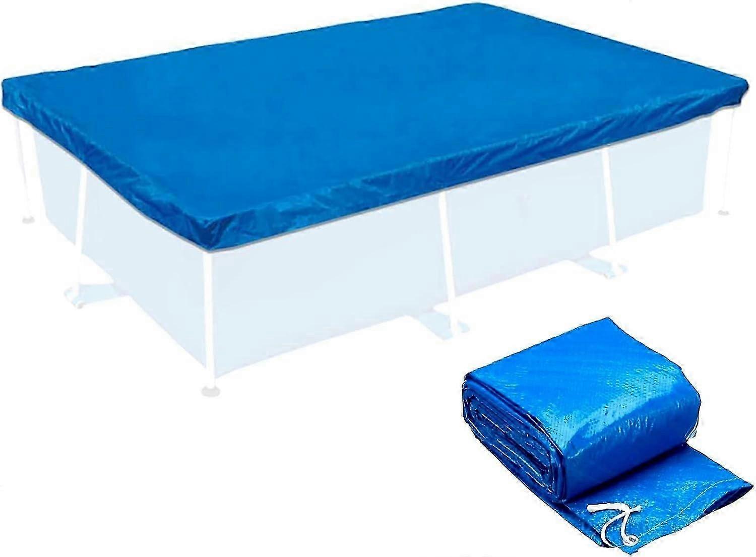 Pool cover-400*211CM rectangular cover, color box