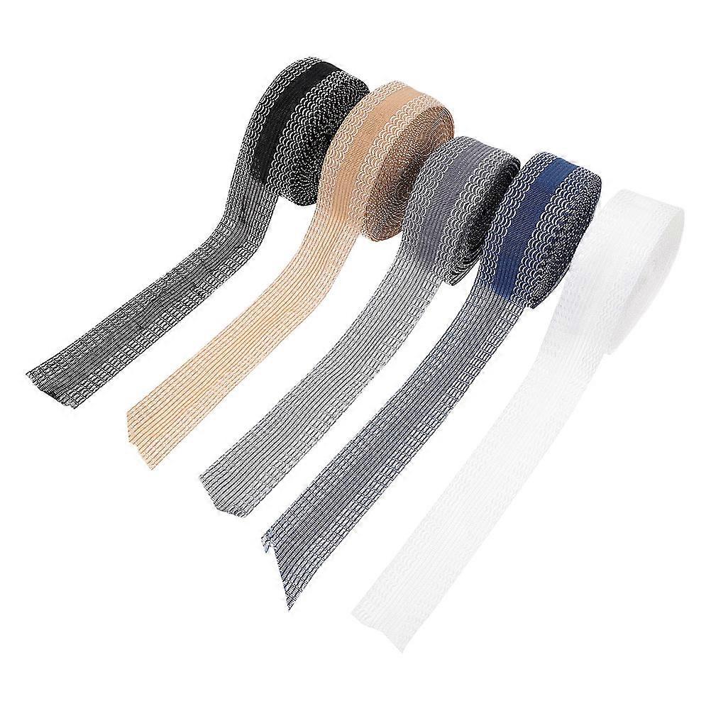 It seems like you're referring to a product description for **5 Rolls Hemming Tape for Trousers, Pants, Jeans – No Iron Adhesive Fusing Tape for DIY