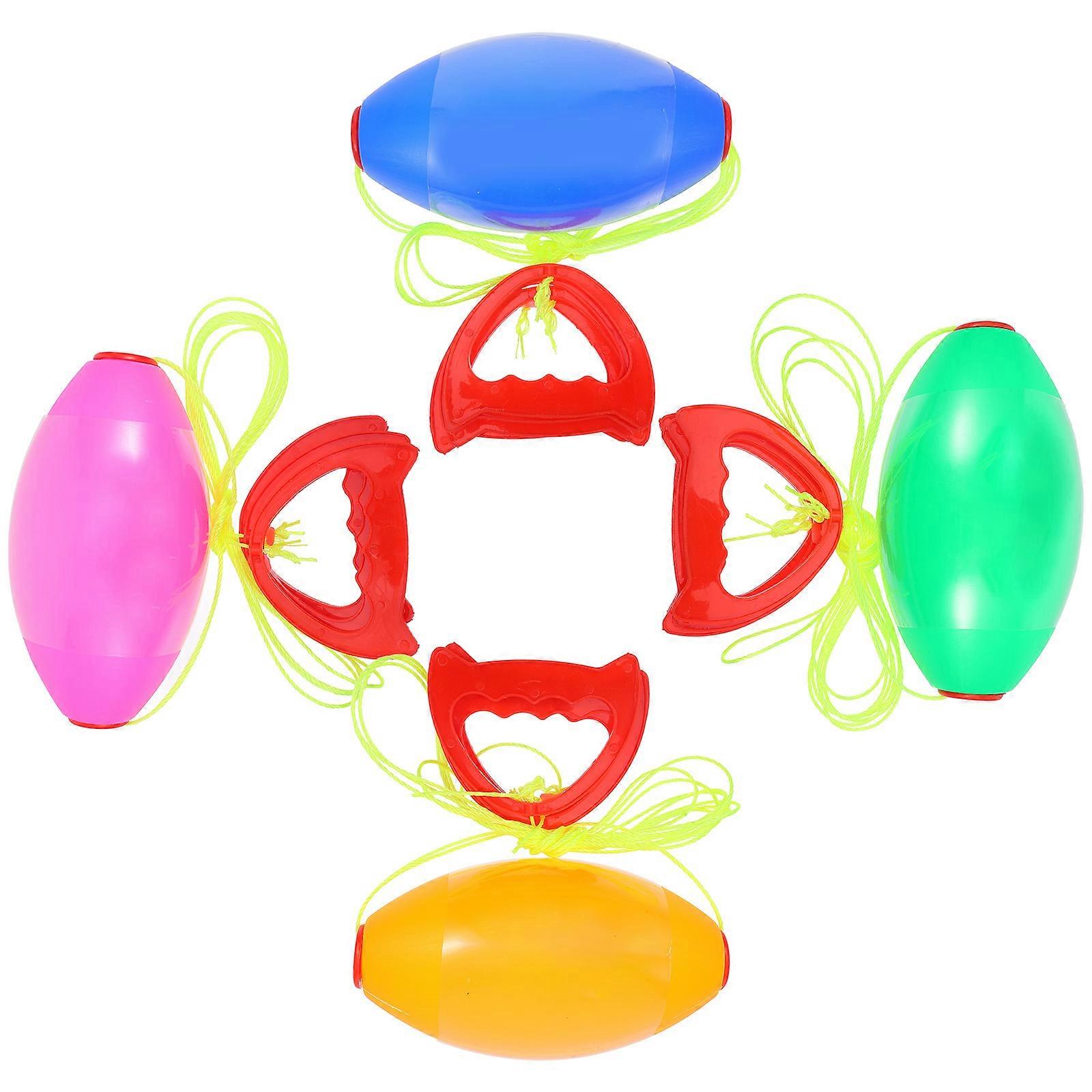Interactive Pulling Balls for Kids Playing with Plastic Gym Toy 4pcs