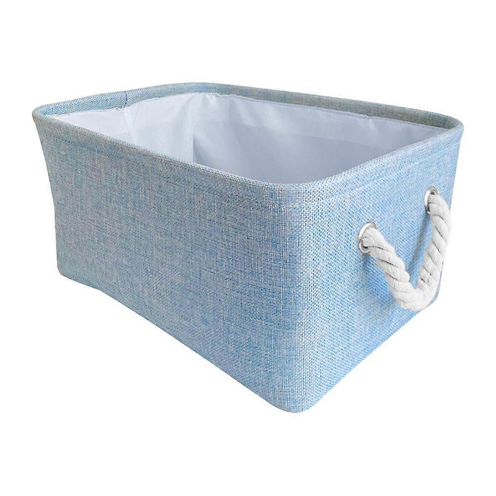 Practical Small Fabric Storage Basket For Organizing Household Sundries 35.00X25.00X18.00CM 1Pcs