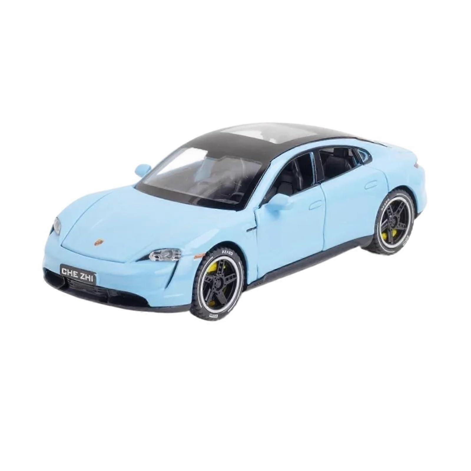 Porsche Taycan 1:32 Static alloy diecast model car (Blue)