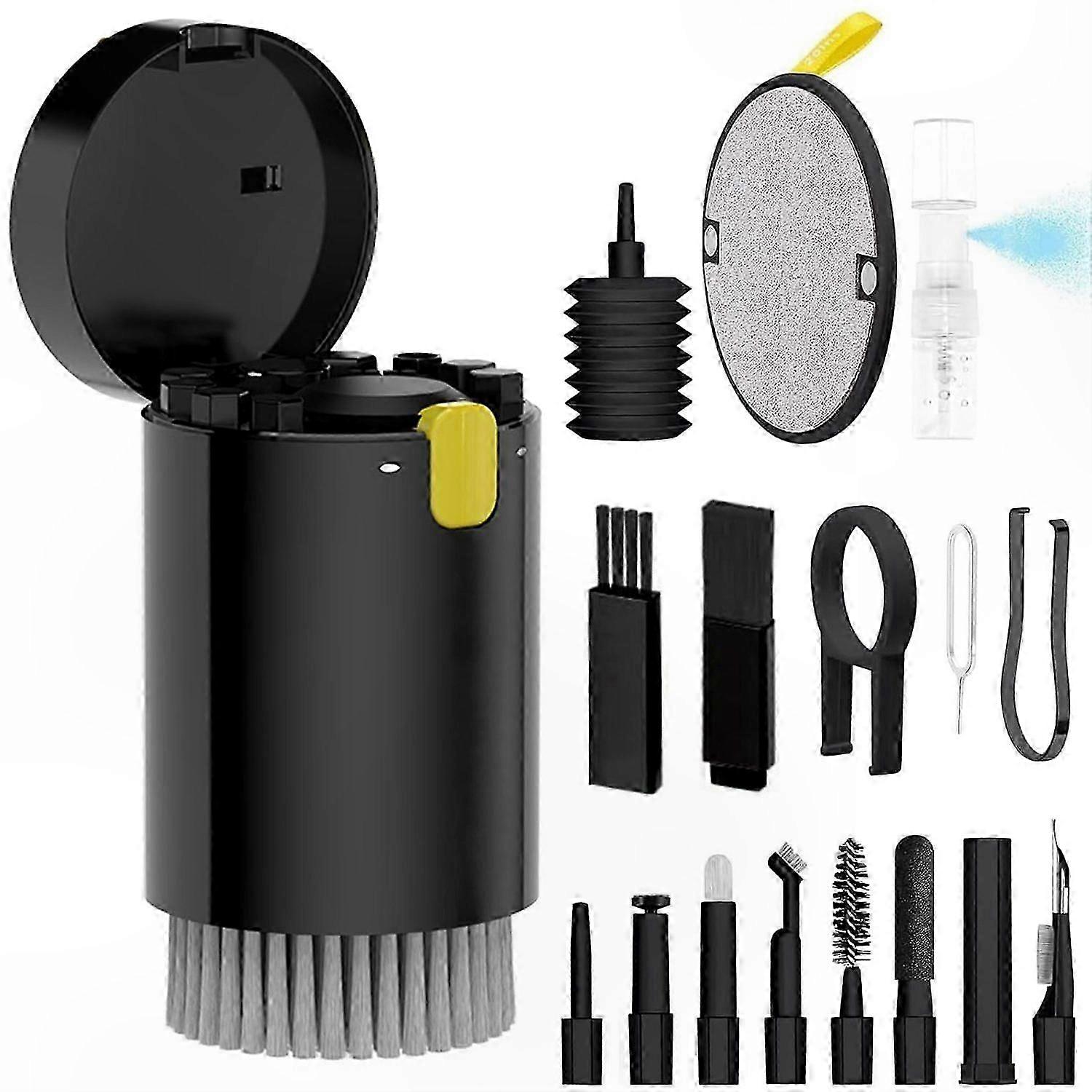 Multi-Functional Cleaning Kit for Electronics, Keyboards, Headphones & Gadgets - 20 Tools