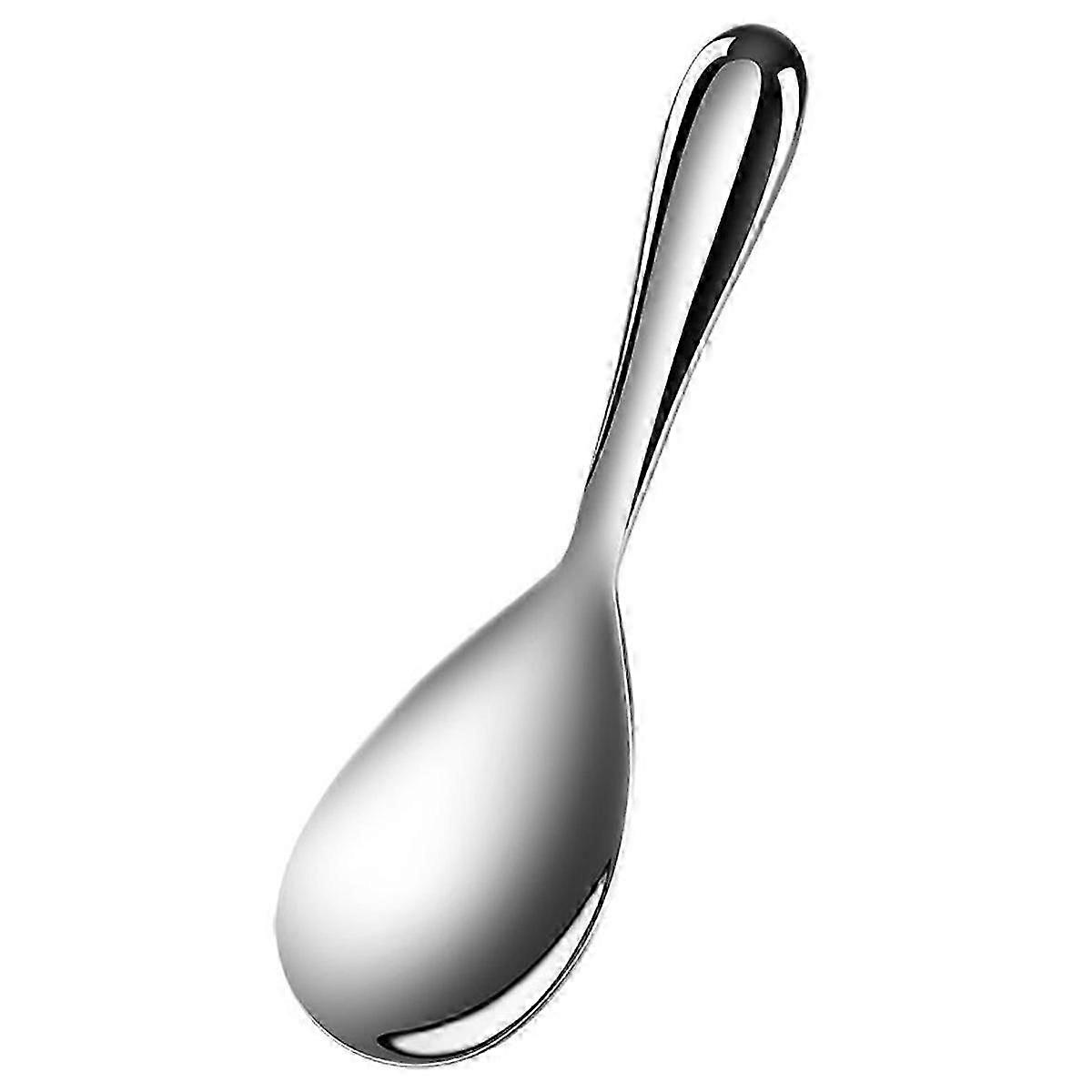 KXJ-RVS opscheplepel, eat it risotto opscheplepel, glanzend gepolijst