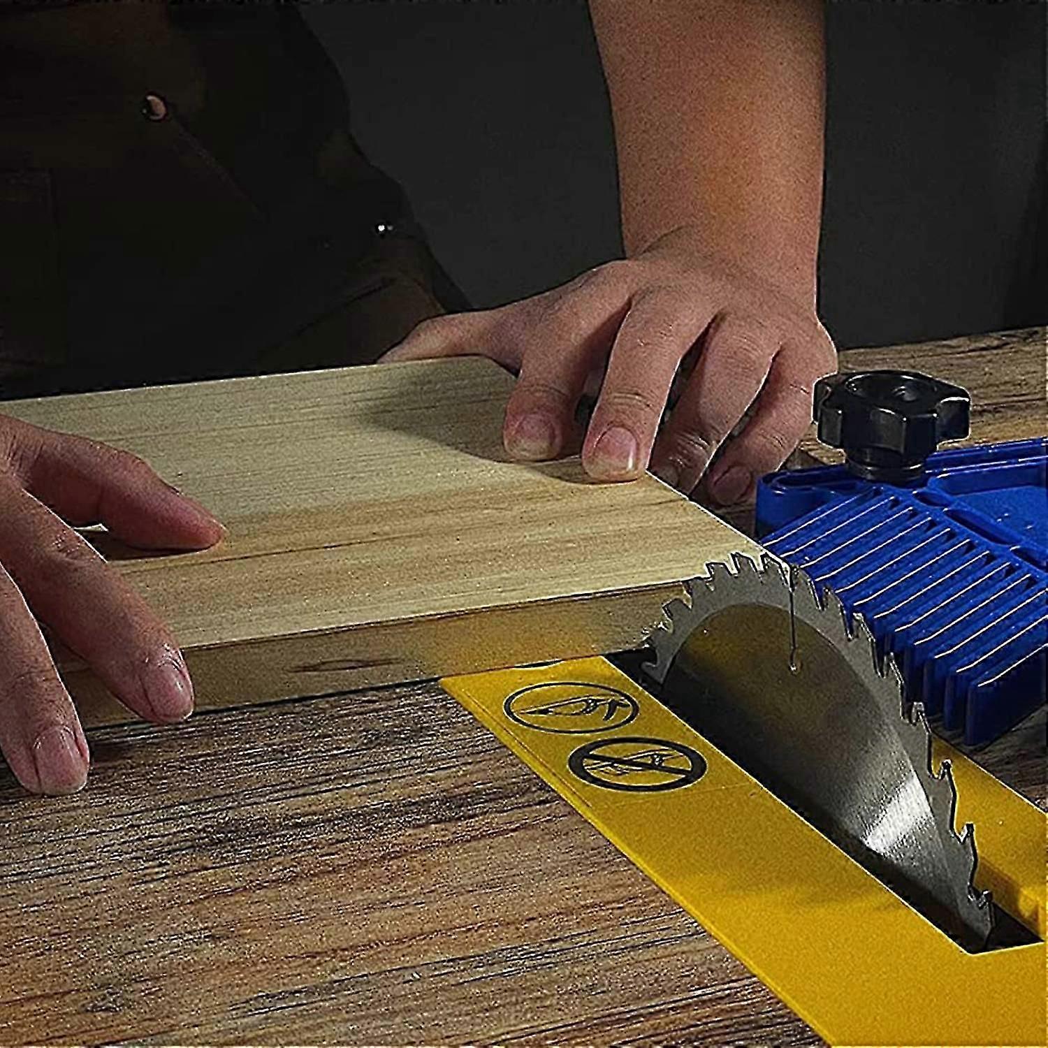 Upgraded Featherboard Safety Device Stackable Board Fits Most Standard T-Slots, T-Rails on Table Saw