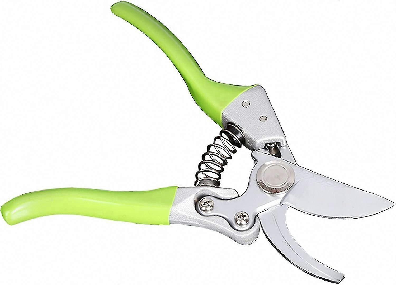 Professional Garden Pruning Shears, SK-5 High Carbon Steel Hand Pruning Scissors, Razor Sharp, Green