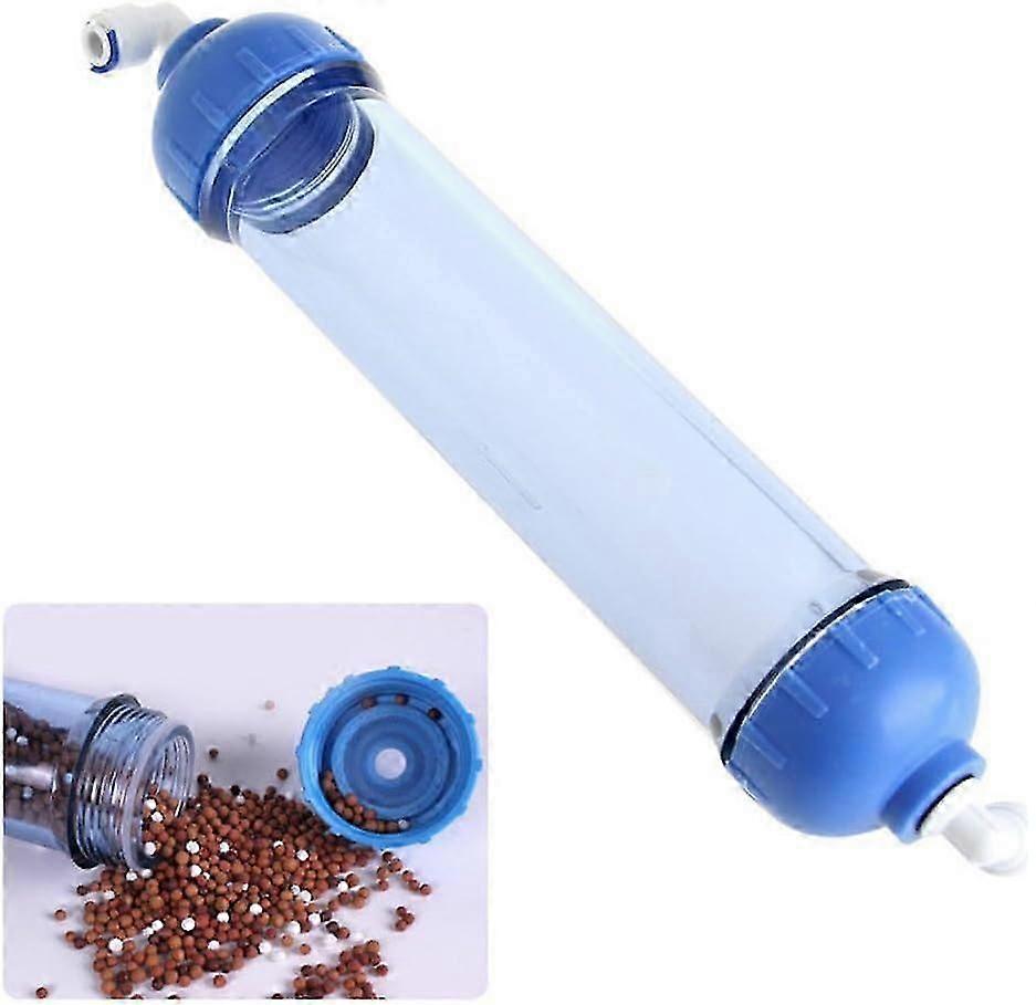 Water Filter Housing Fill for Reverse Osmosis Systems, Refillable Inline Filter Parts Kit
