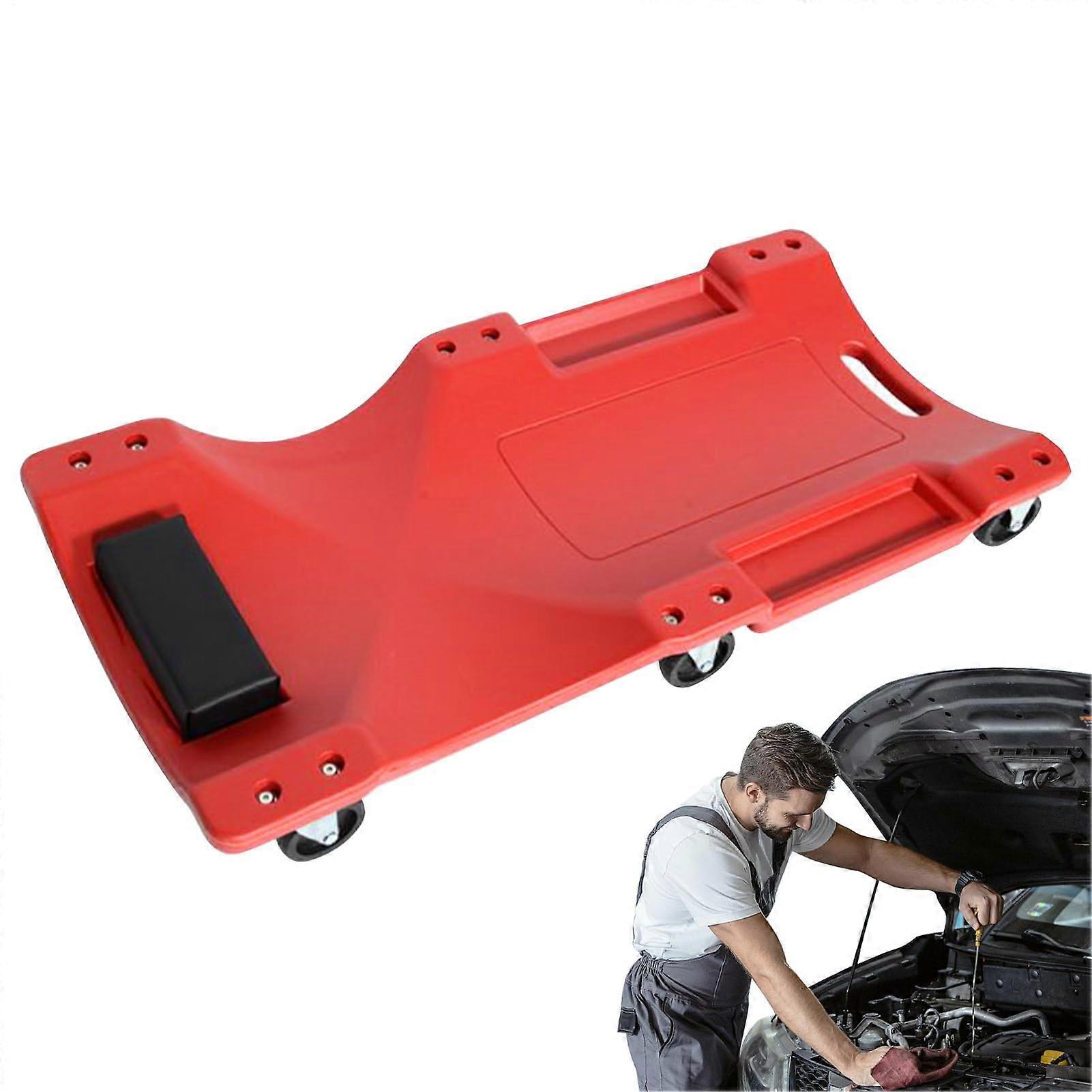 Under Car Roller 36-Inch Mechanic Rolling Cart With Wheels, Soundproof Thickened Cart, Non-Slip For Detailing Oil Change