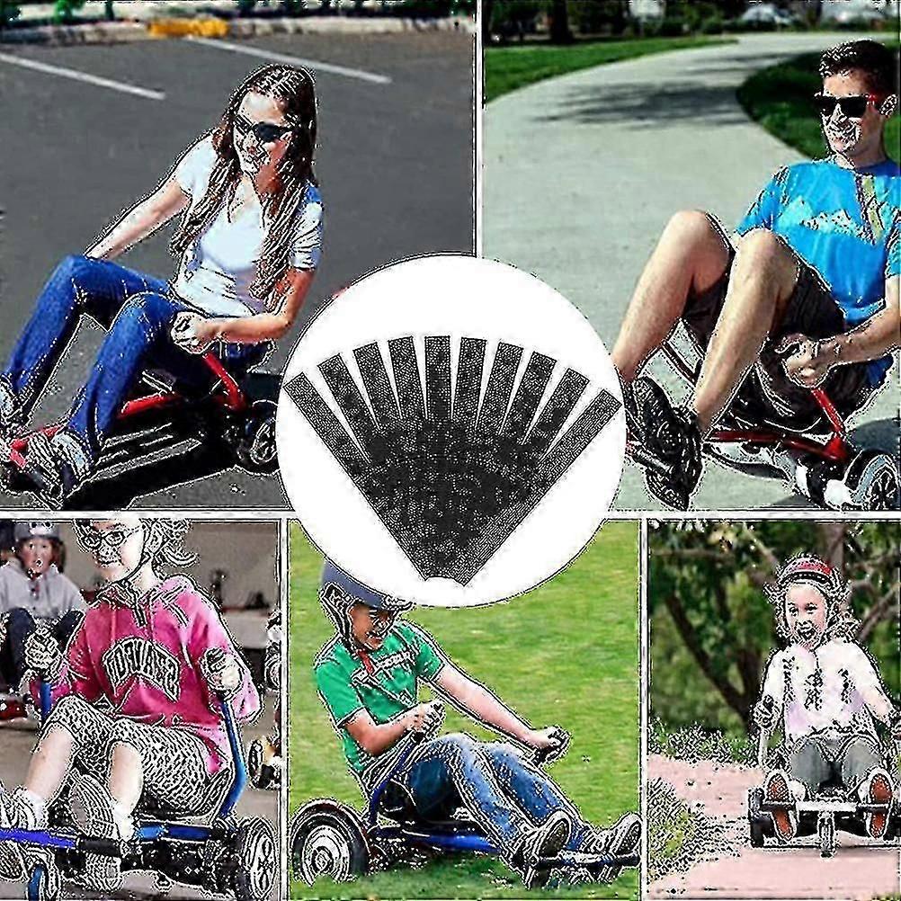 10 Pcs Adjustable Accessories Straps for Hoverboard Nylon Seat Attachment Straps for Hoverboard Hook and Loop Fastening Cable for Hoverboard