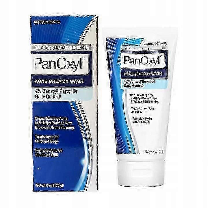 Panoxyl Acné Mousse Nettoyante au Peroxyde de Benzyle 4% 170 g