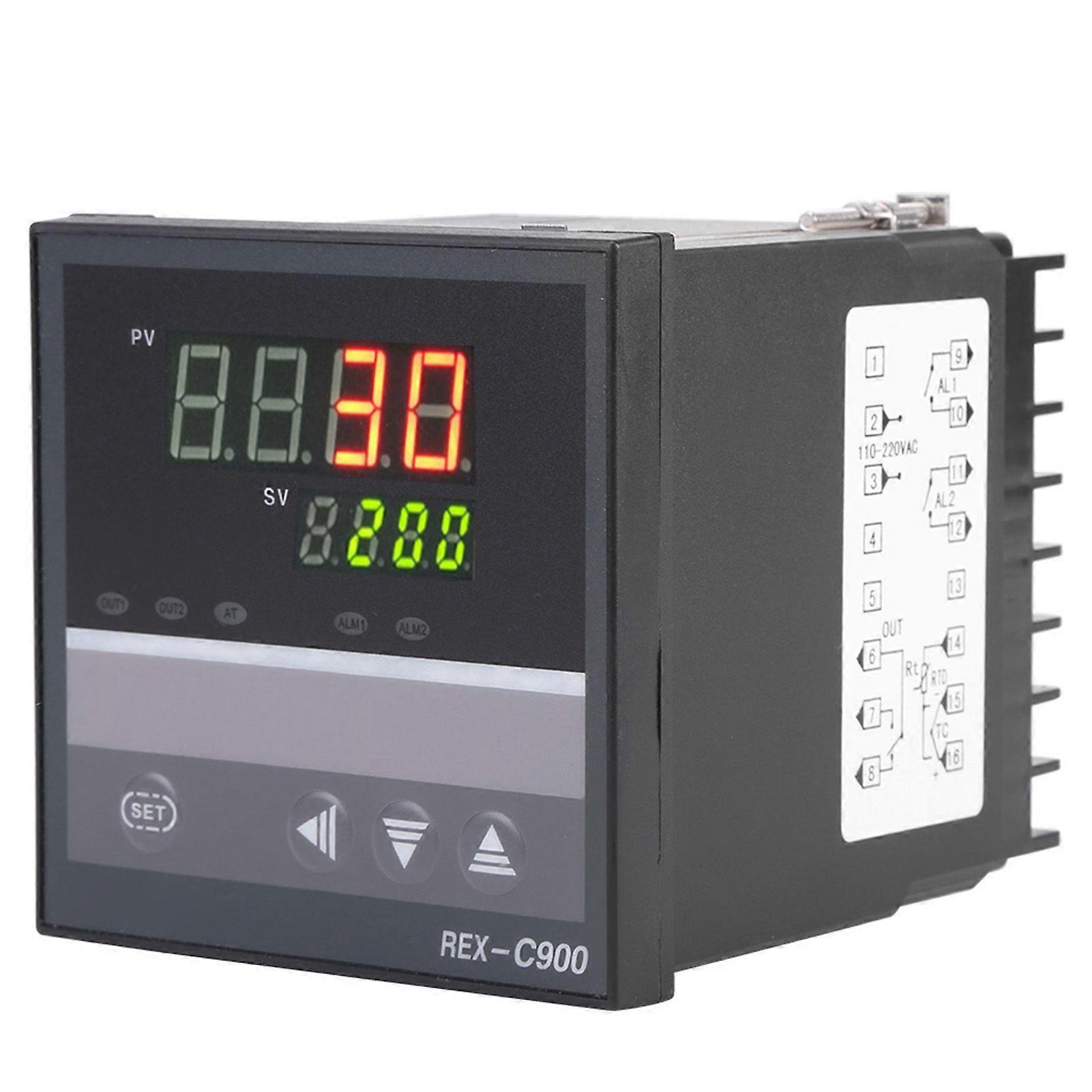 Digital PID Temperature Controller Thermometer Relay Output AC100-240V