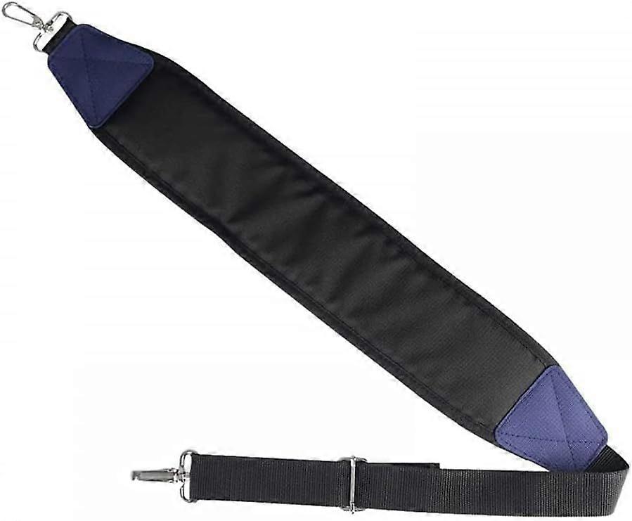 Golf bag shoulder strap, adjustable shoulder strap with shoulder pad and