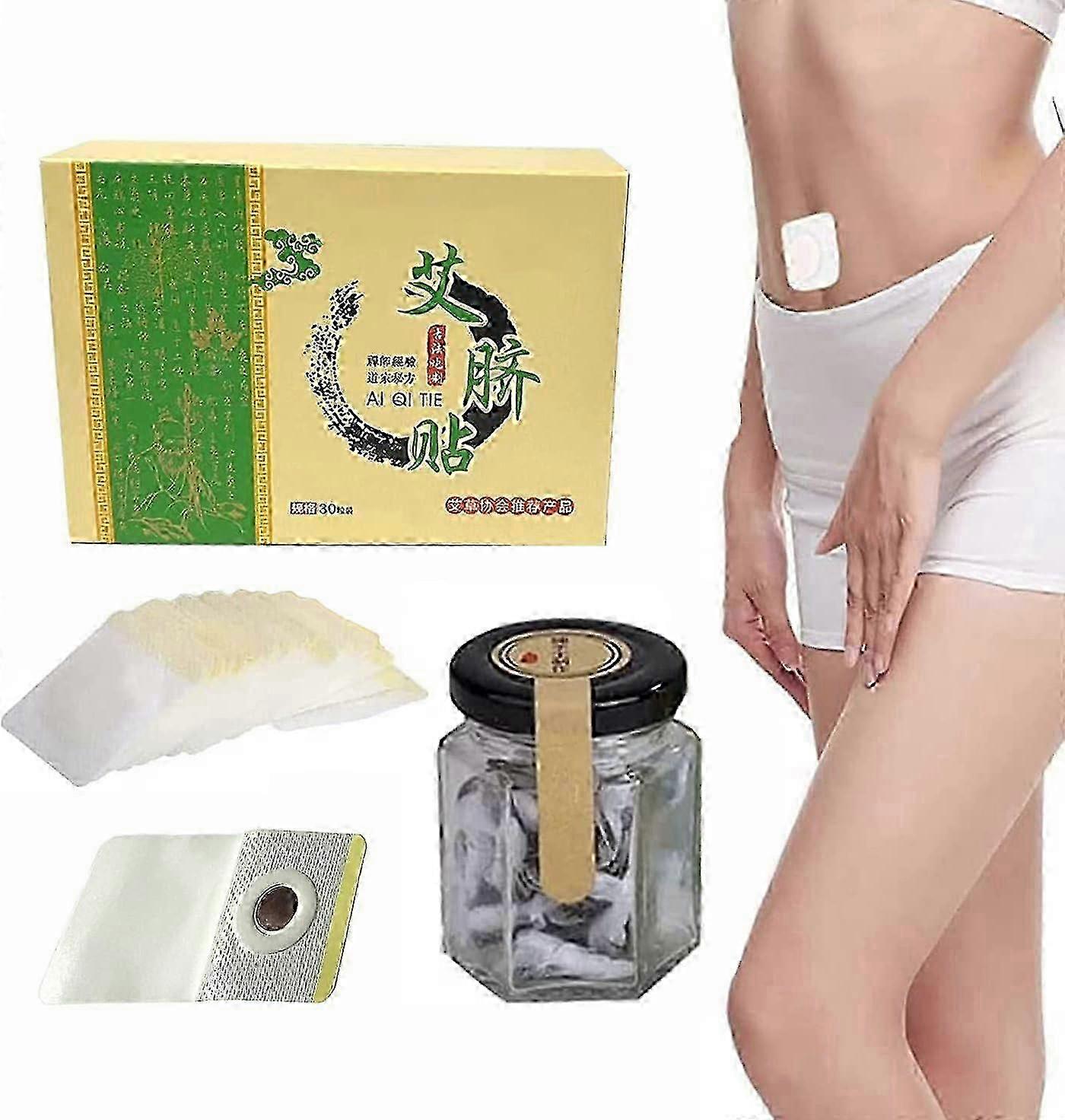 Moxibustion Belly Button Patch - Natural Herbal Abdomen Waist Path