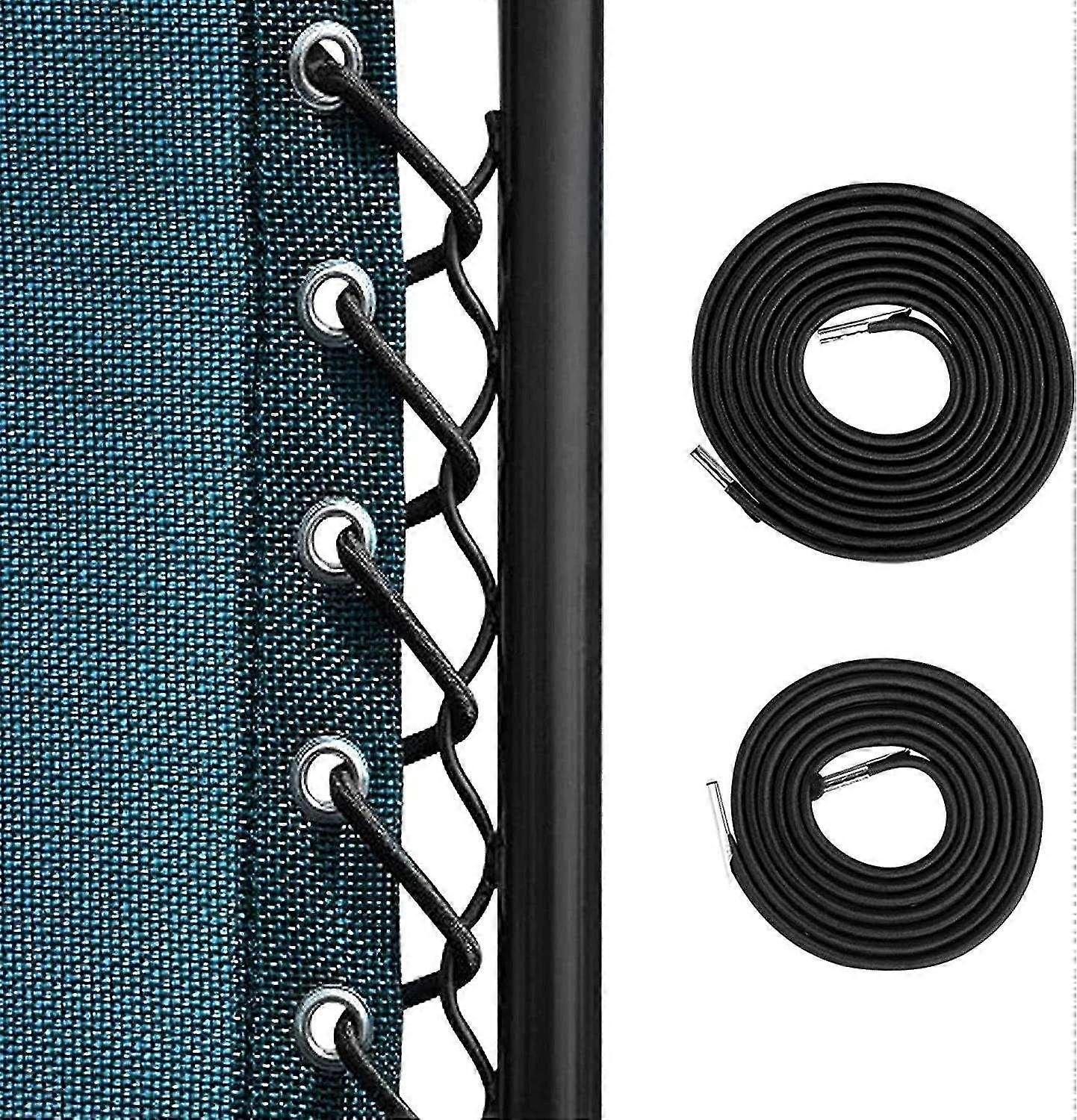 Rope Replacement, 4 Universal Elastic Lace Ropes for Zero Gravity Folding and Reclining Chair Garden