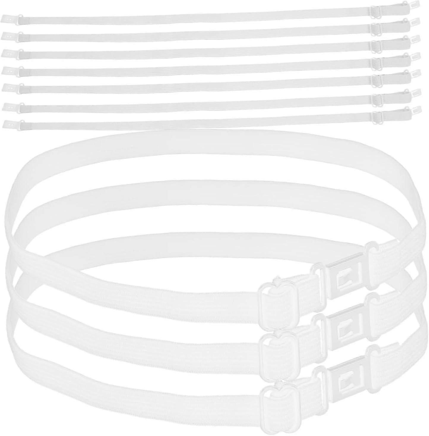 10Pcs Adjustable Bow Tie Extension Strap Elastic Band for Bow Tie Replacement