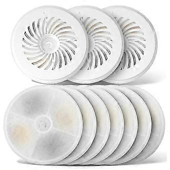 Filter Units 3.0 for Pet Water Fountain Replacement Filter Activated Carbon Fiber Cotton for Cat Smart Water Dispenser