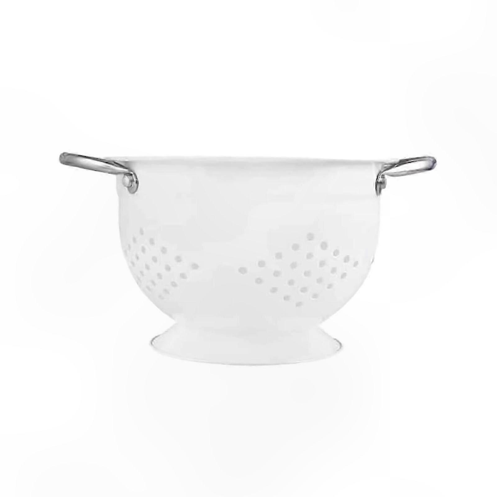Kitchen Countertop Colander Bowl for Draining and Serving Fruits and Vegetables