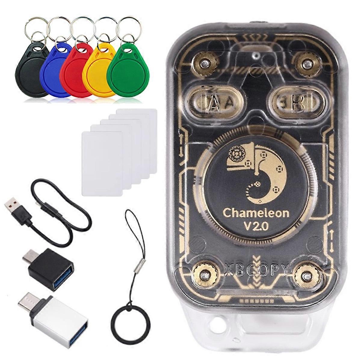 Chameleon V2.0 RFID Smart Chip Reader Emulator 125Khz 13.56Mhz Card Decode NFC Duplicator Chameleon