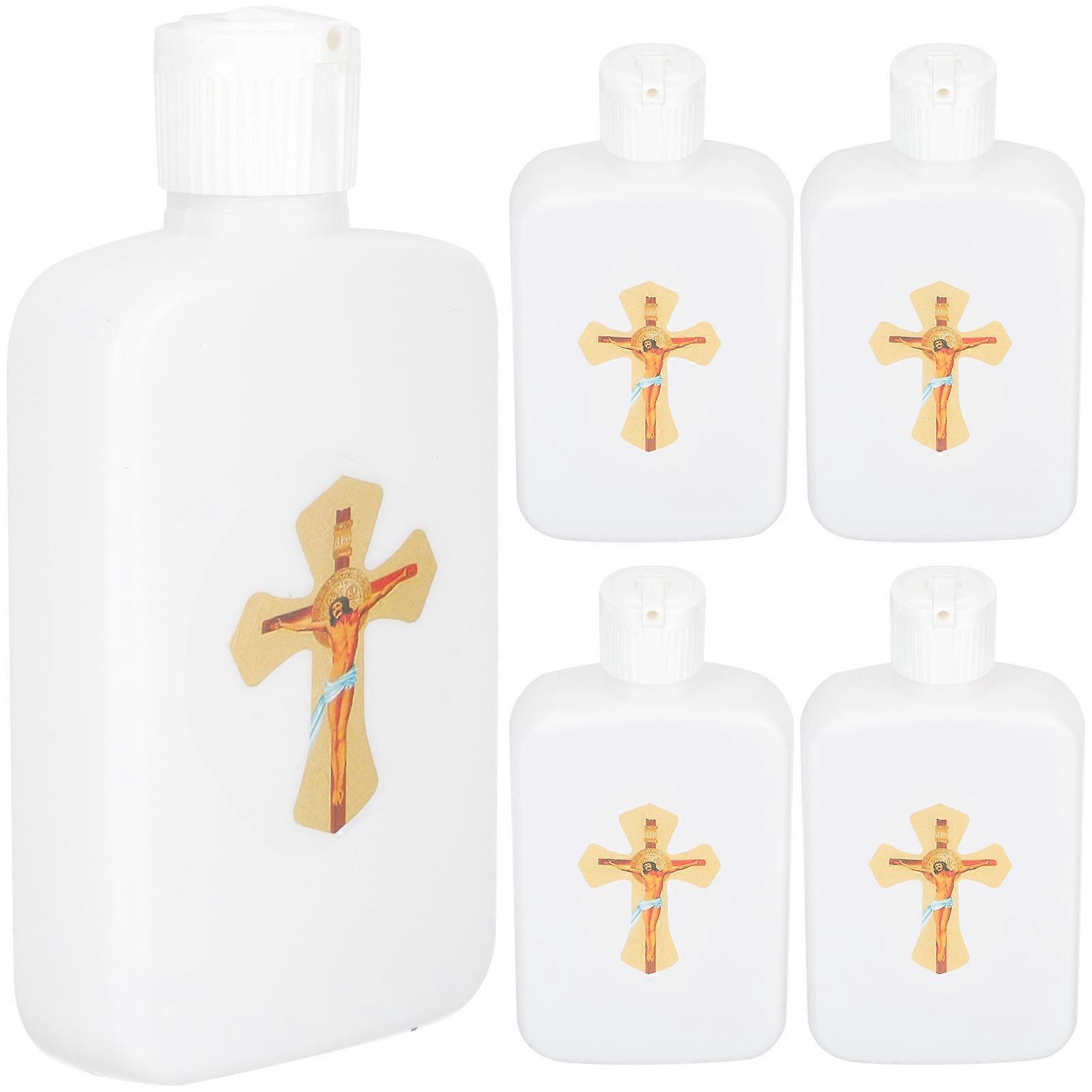 Holy Water Bottle Plastic Container for Religious Use 30Pcs Pack