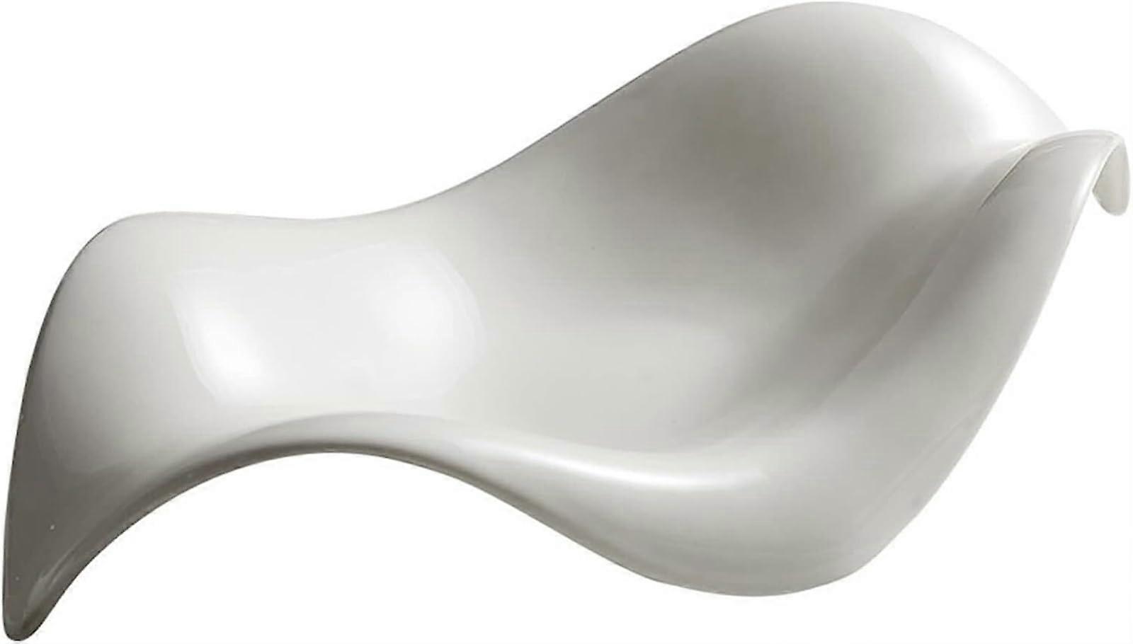 Ceramic Plate Irregular Shape Solid Color Dinner Plate For Home Kitchen Tableware Vegetable Dishes