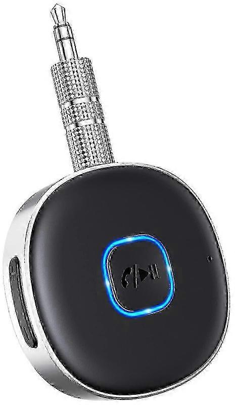 Bluetooth 5.0 AUX Adapter for Car, Wireless Receiver with Hands-Free Call Functionality