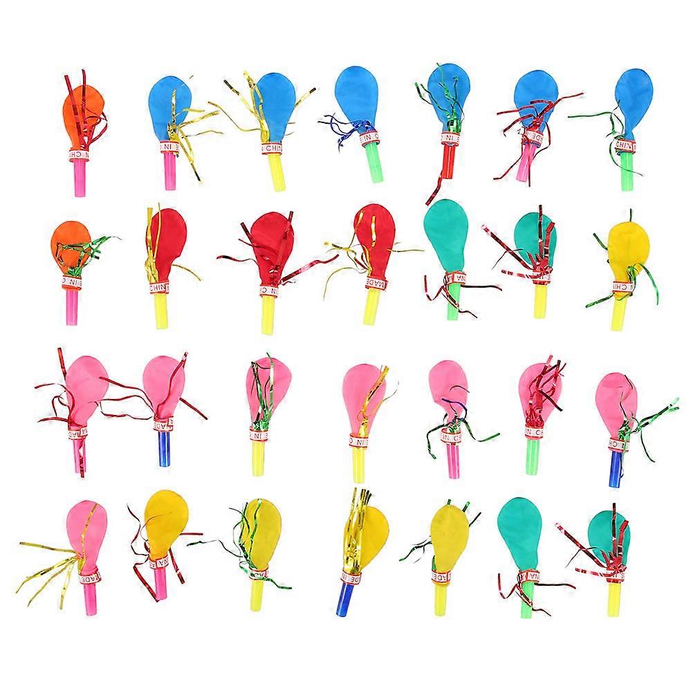 Punch Balloon Whistle Balloon for Kids Fun Whistle 300Pcs Birthday Party Favors