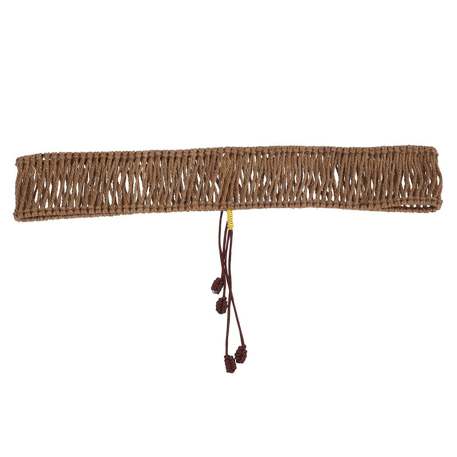 Drum Woven Rope Ring for Ethereal Drum Natural Jute Rope Brown Durable 1Pack
