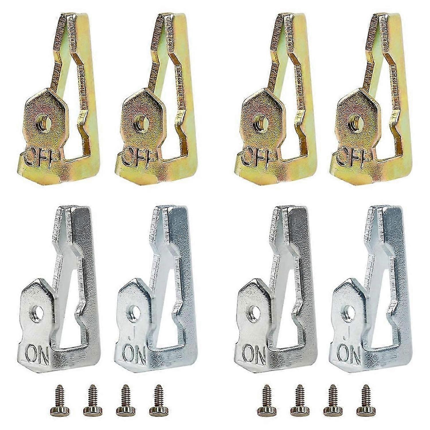 156T1978A Time Switch Trippers Replacement for Intermati Fit T100 Series Timer 2 Pack (4 on / 4 Off / 8 Screws)