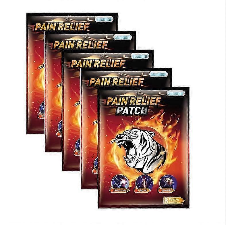 8-40pcs Patches, Fast Acting Chinese Far Infrared Patches, Long Lasting Patch For Back Pain, Shoulder Pain, Joint Pain, Muscle Pain