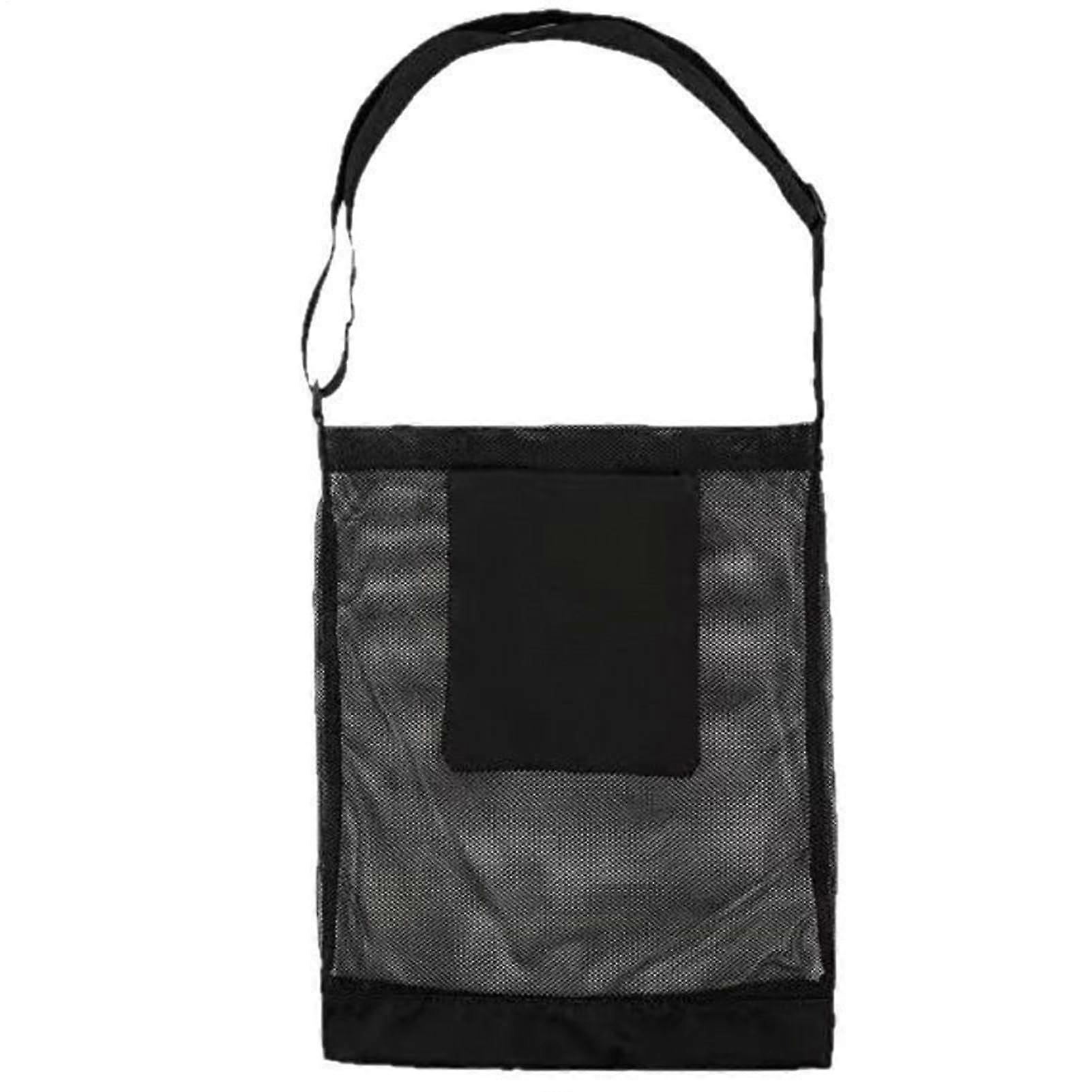 Fruit Picking Bag Breathable Mesh With Adjustable Strap Foldable Harvesting Bag For Jungle Orchard Berry Hunting Garden