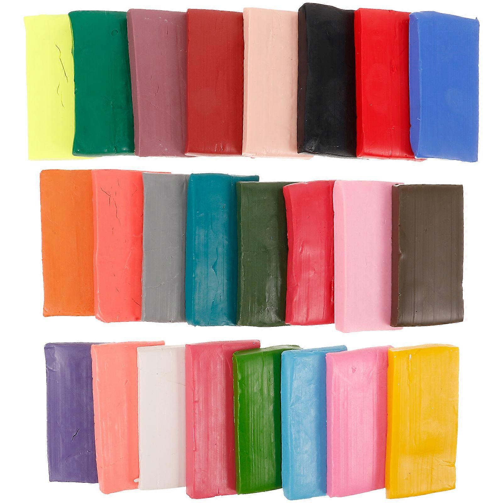 Oven Bake Polymer Clay Kit for Carving 3Sets of Multicolor DIY Clay
