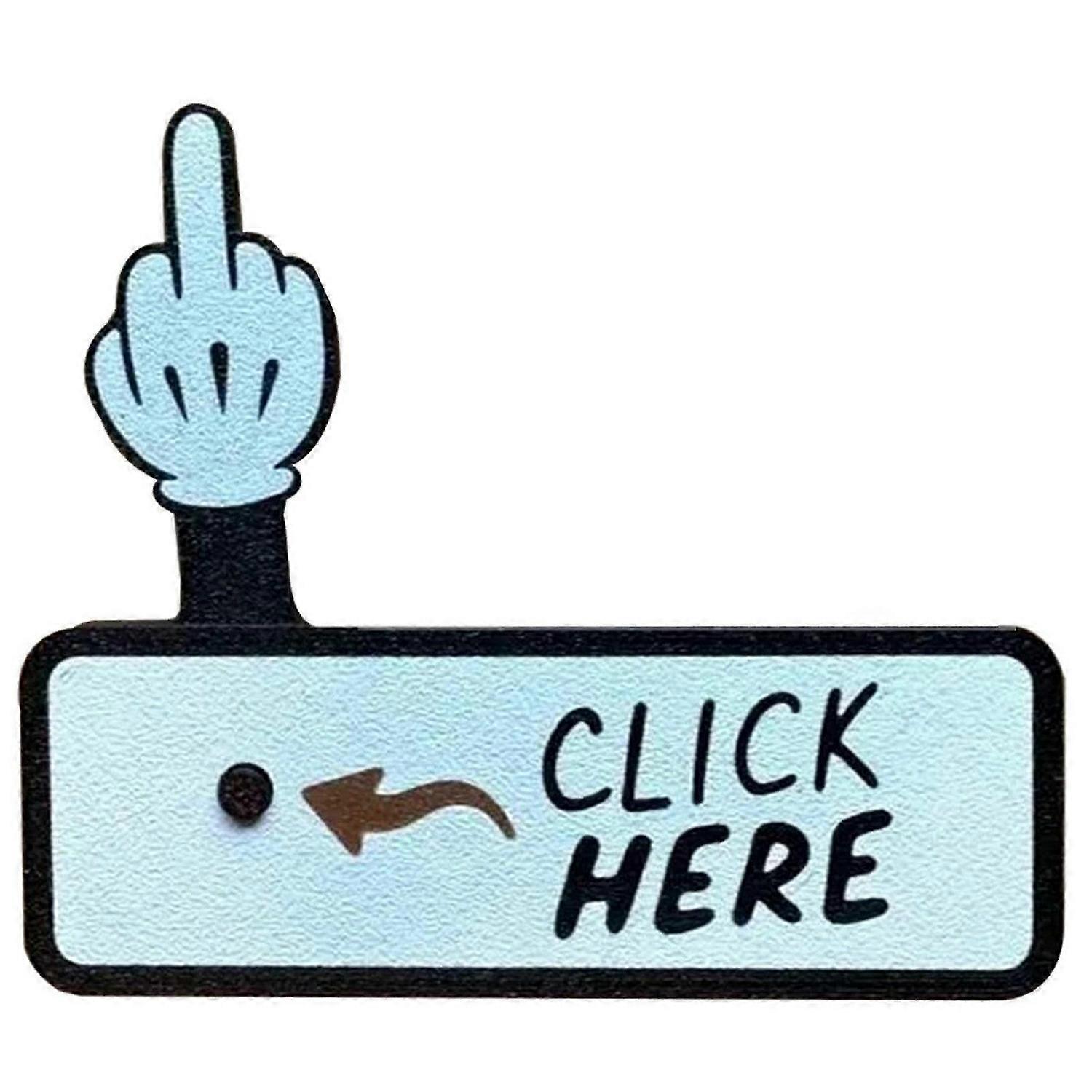 Finger Button Surprise Prank Gifts 3d-Printed Finger that Pops-Up When Pressed White-Elephant Gift Idea for Adults