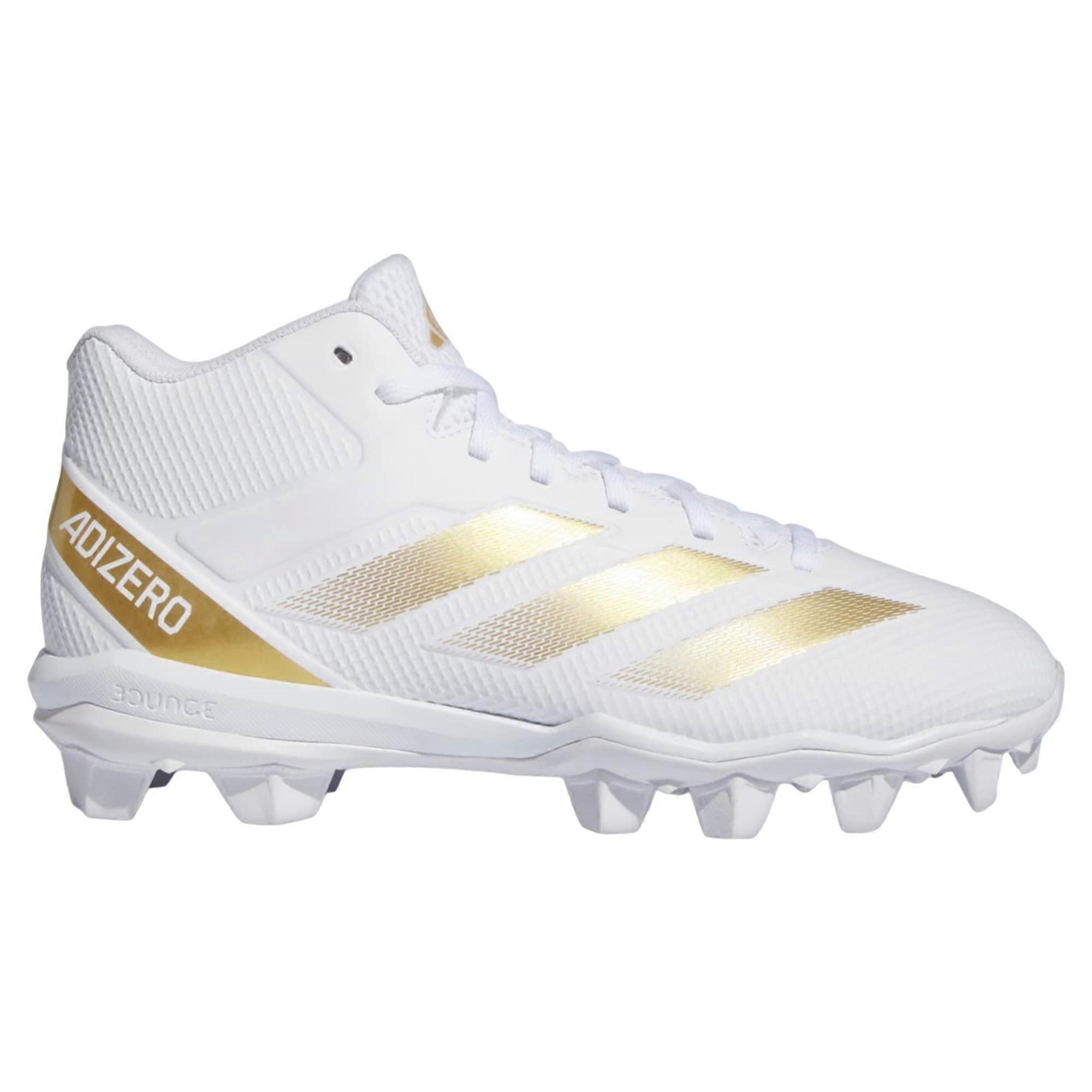 Adidas Adizero Impact .2 Molded White / Gold IF5106 Men's