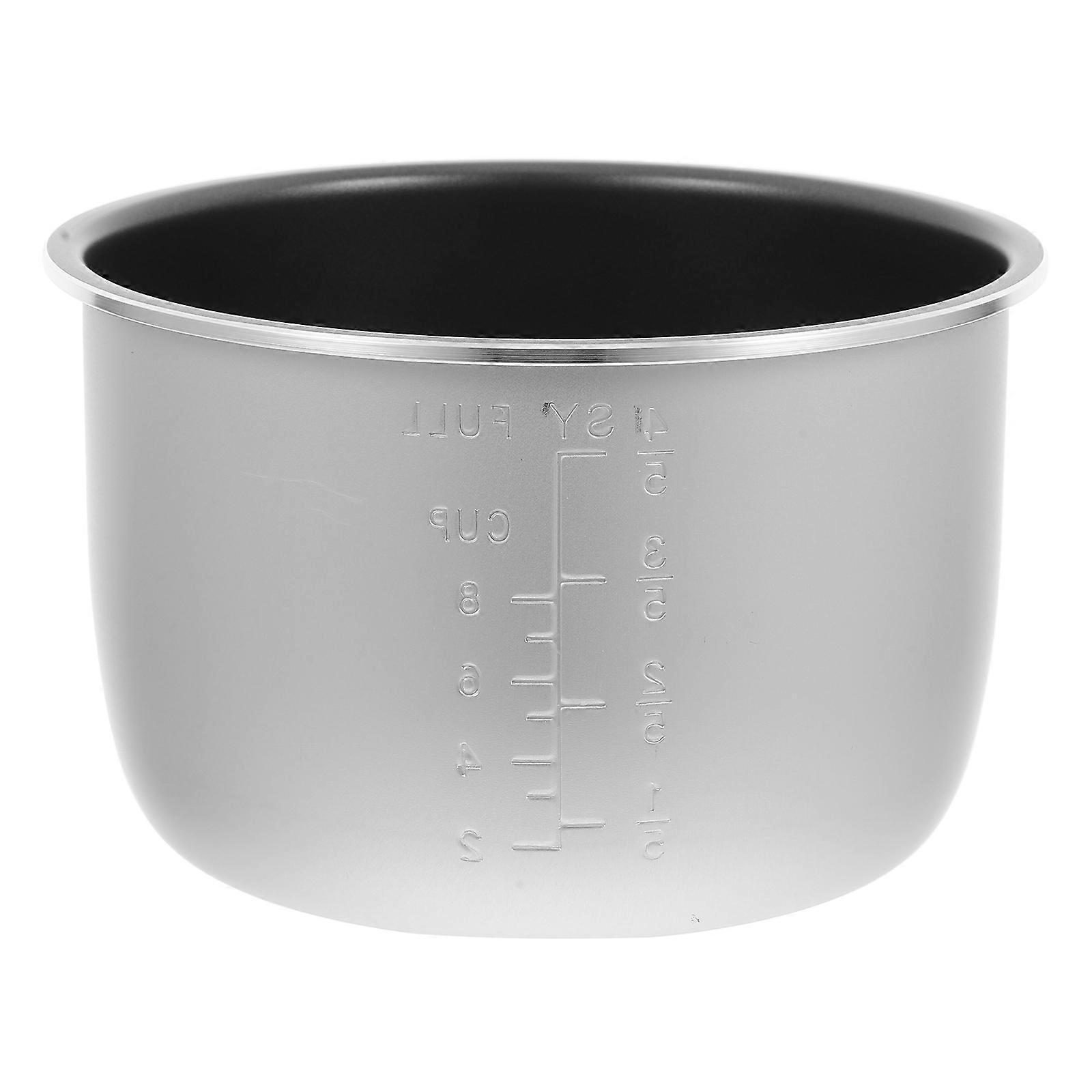 3Pcs Aluminum Alloy Nonstick Rice Cooker Liner Perfect For Kitchen Use Sturdy Design For Rapid Boiling And Steaming
