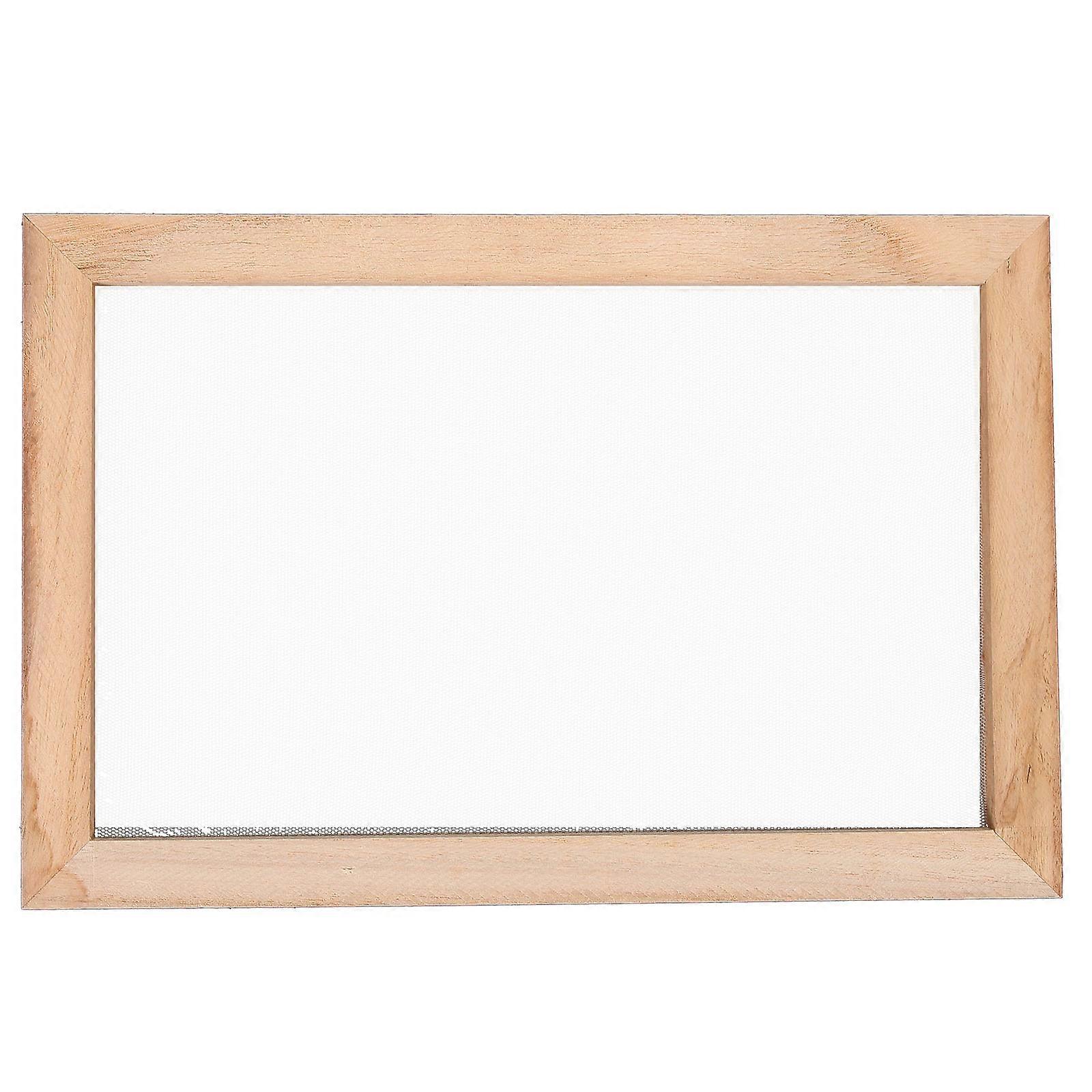 Mold For Paper Diy Wood Paper Making Kit Childrens Toy Family Activities Rectangle 1Set