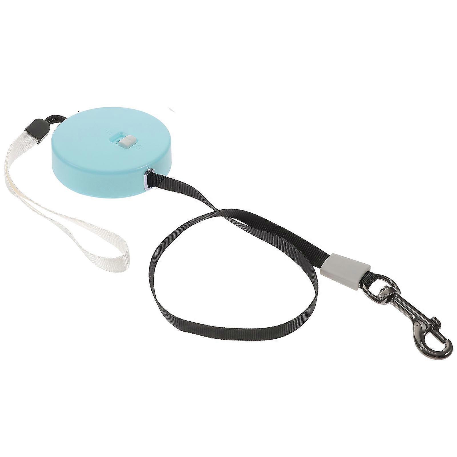 Automatic Retractable Dog Rope for Walking Leash Sky-Blue Nylon Pet