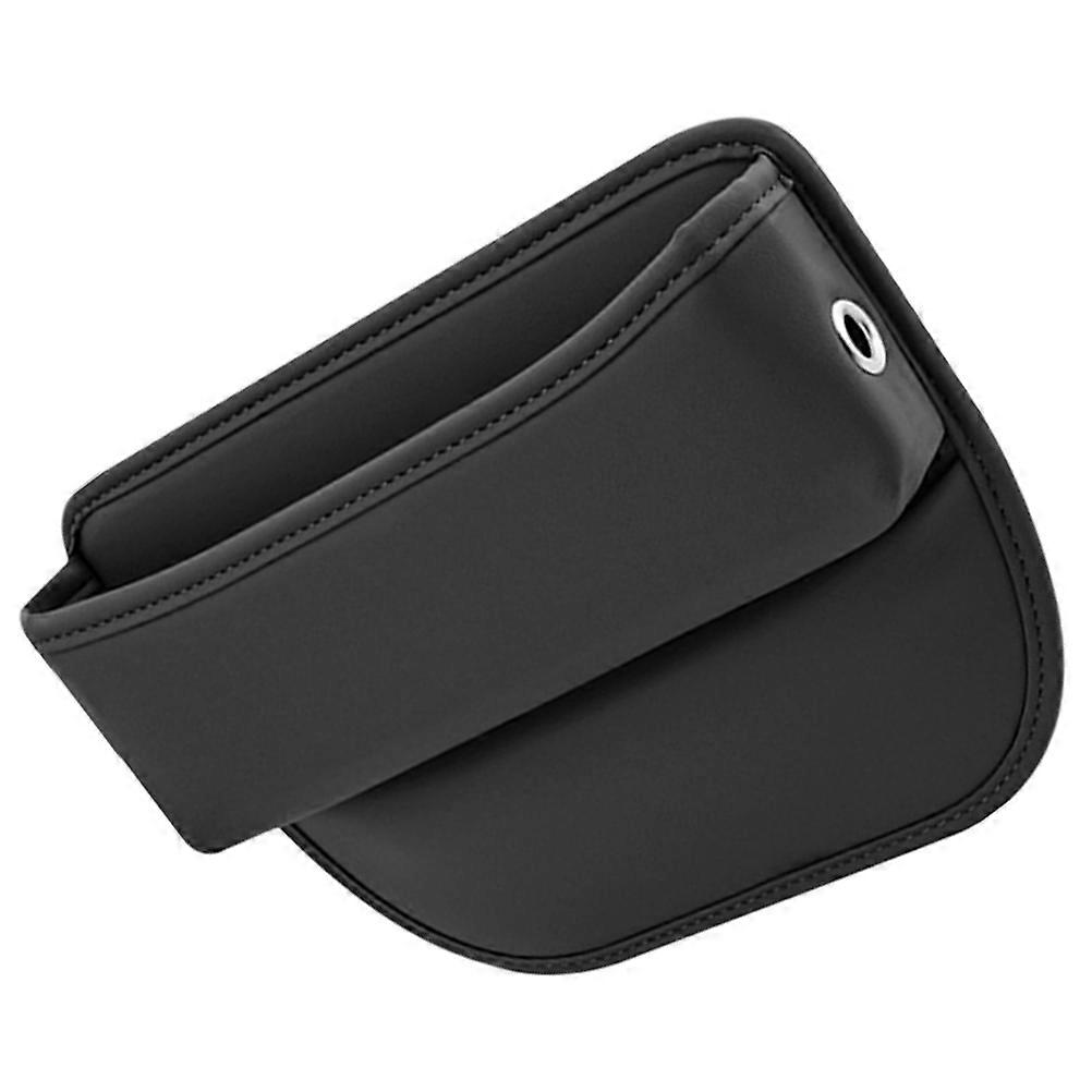 Rectangular Car Seat Gap Filler For Space Utilization And Organization Black Material 2Pcs