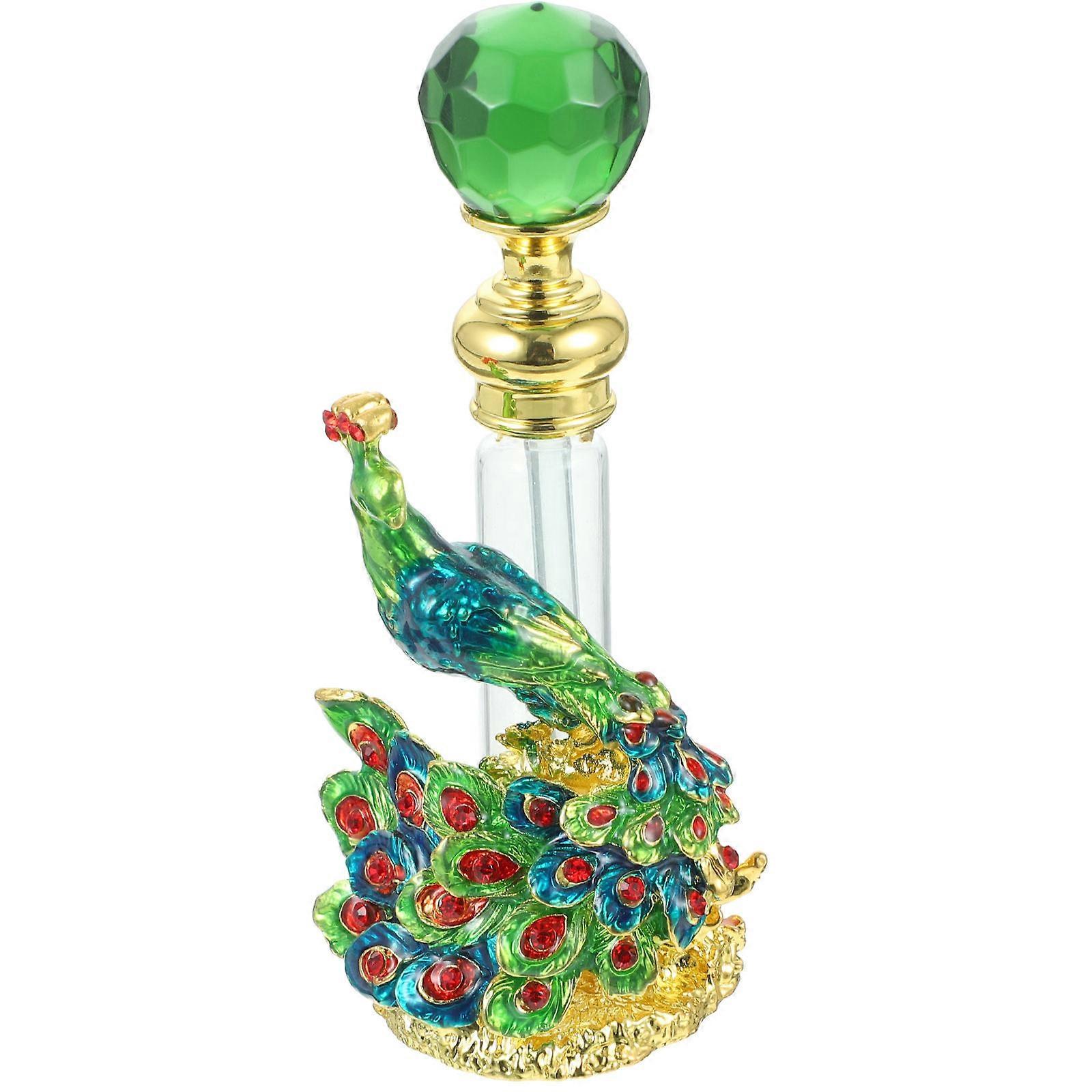 Empty Perfume Bottle Retro Glass Bottle for Storage 3Pcs Set