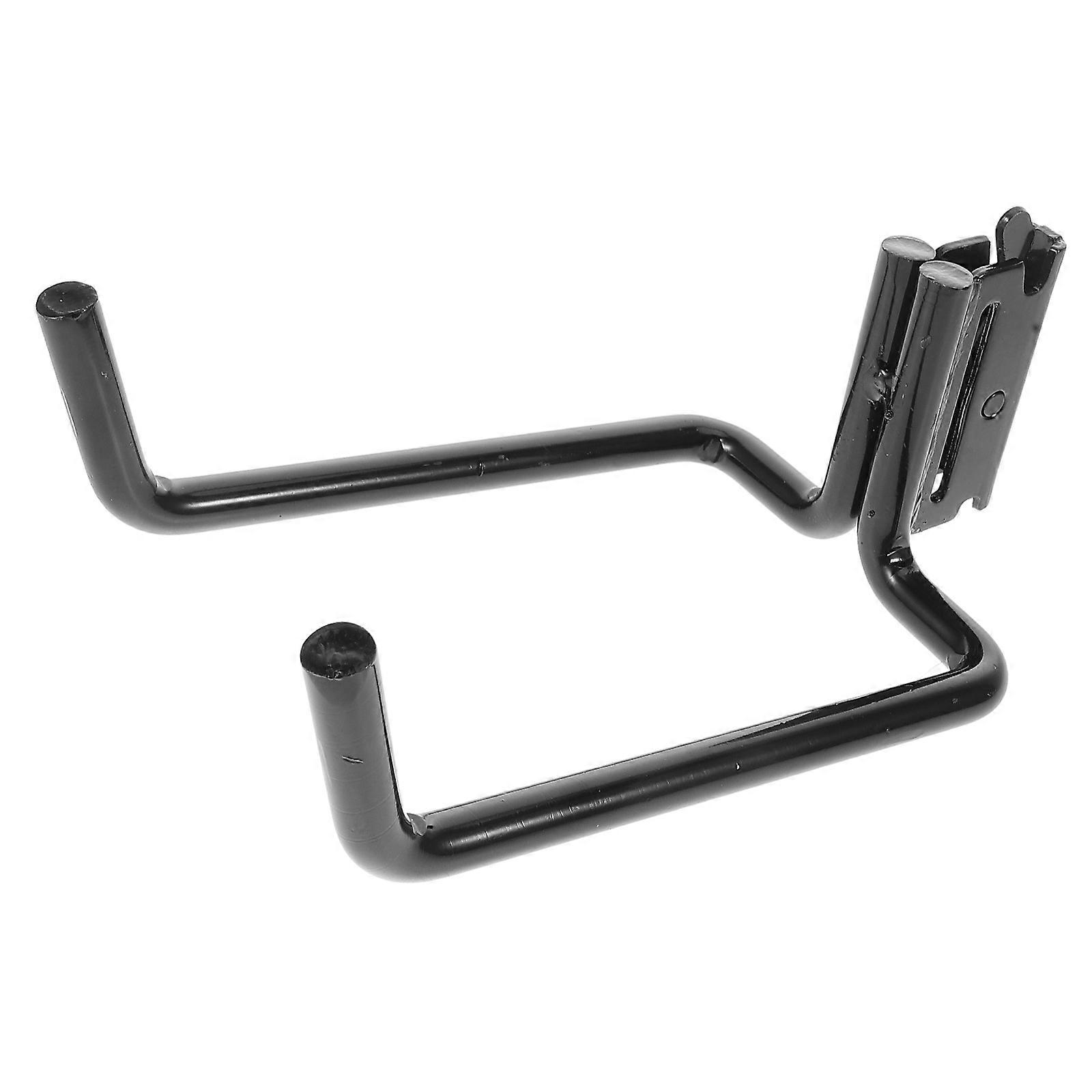 Heavy Duty Track Hooks Ladder Hanger Utility Hooks 2Pcs for Garage Wall Mount