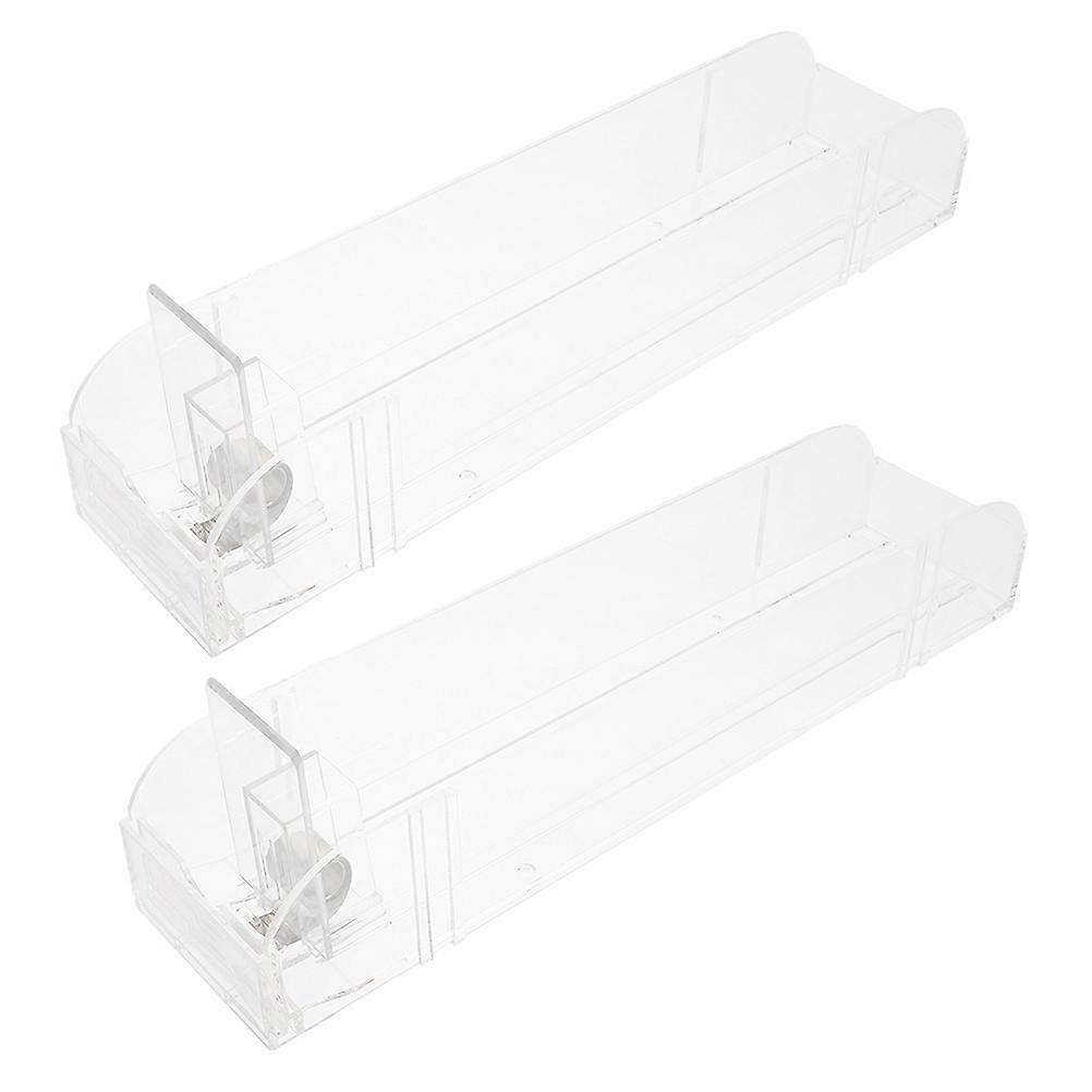Transparent Pusher Rack for Retail Store Including 8Pcs Accessories