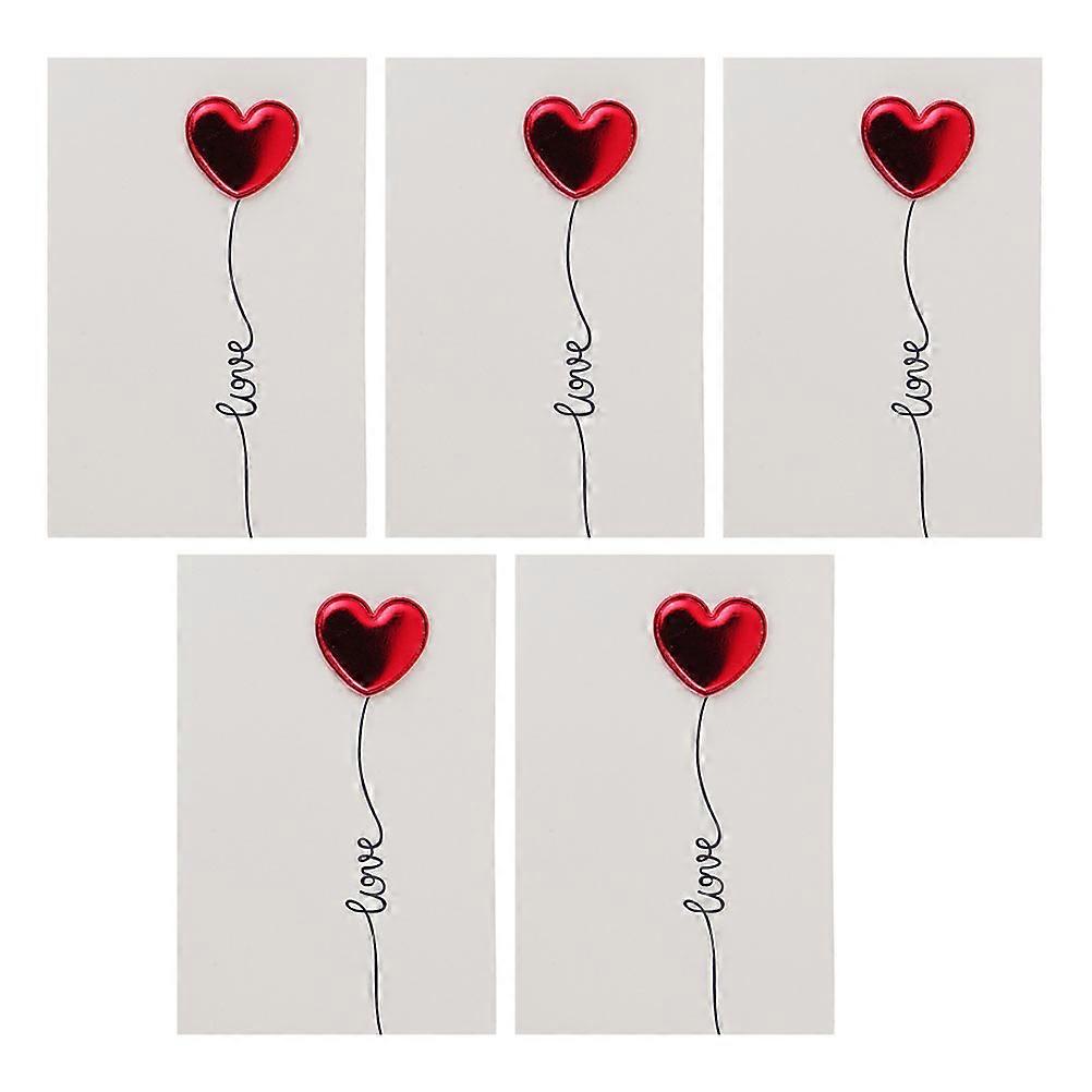 Valentine's Day Blessing Cards for Romantic Message Set with 15Pcs