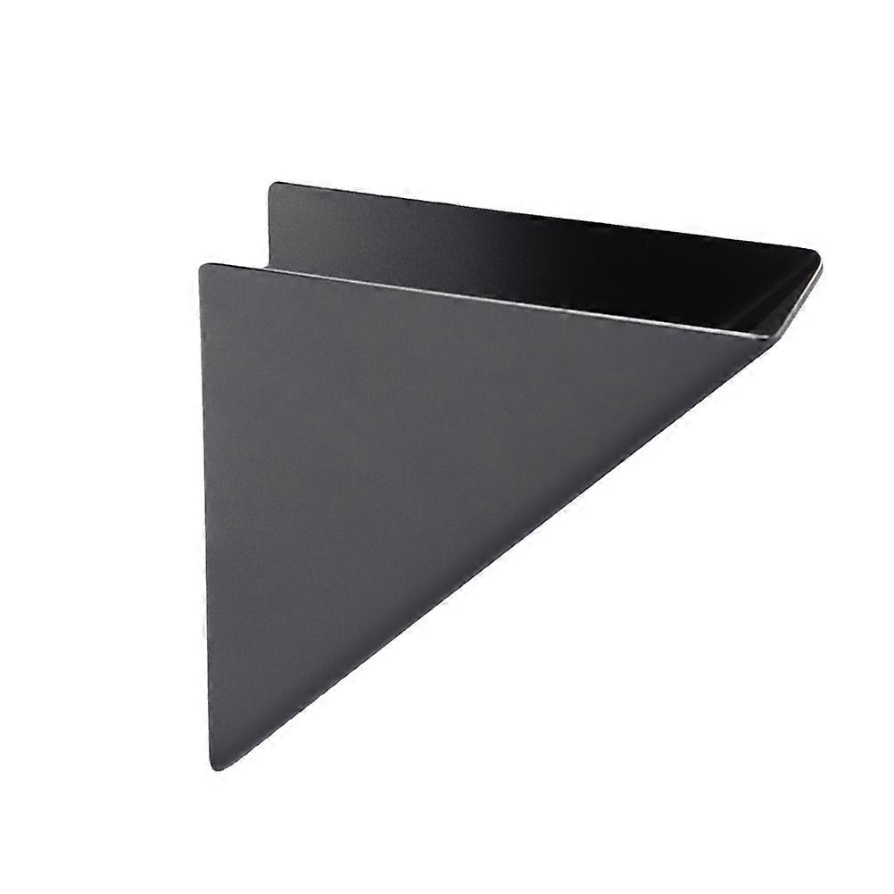 Triangular Paper Towel Rack Stainless Steel Tissue Holder for Storage 2Pcs