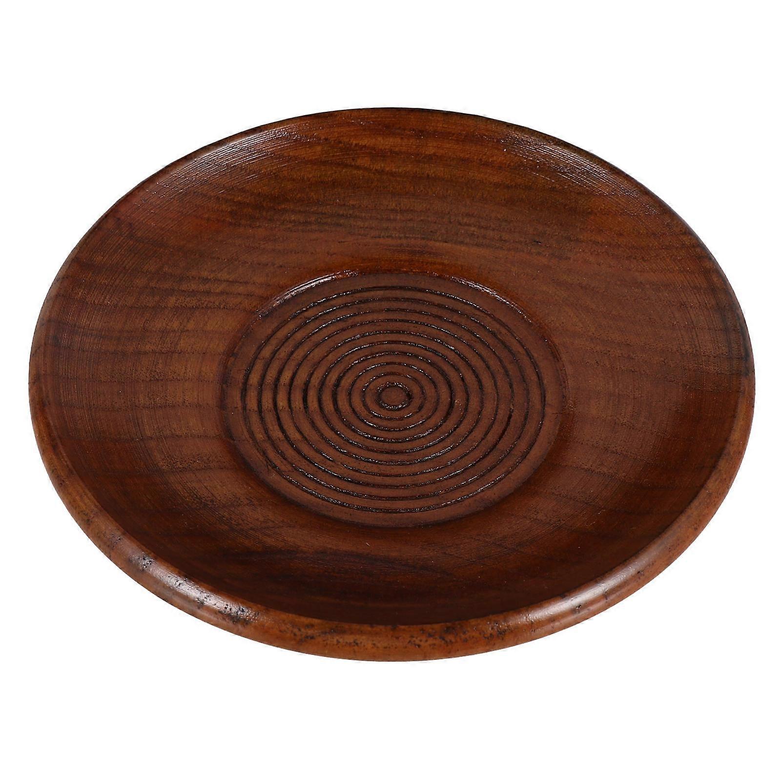 Solid Wood Coasters Cup Mat For Restaurant Use Round Shape 1Pc