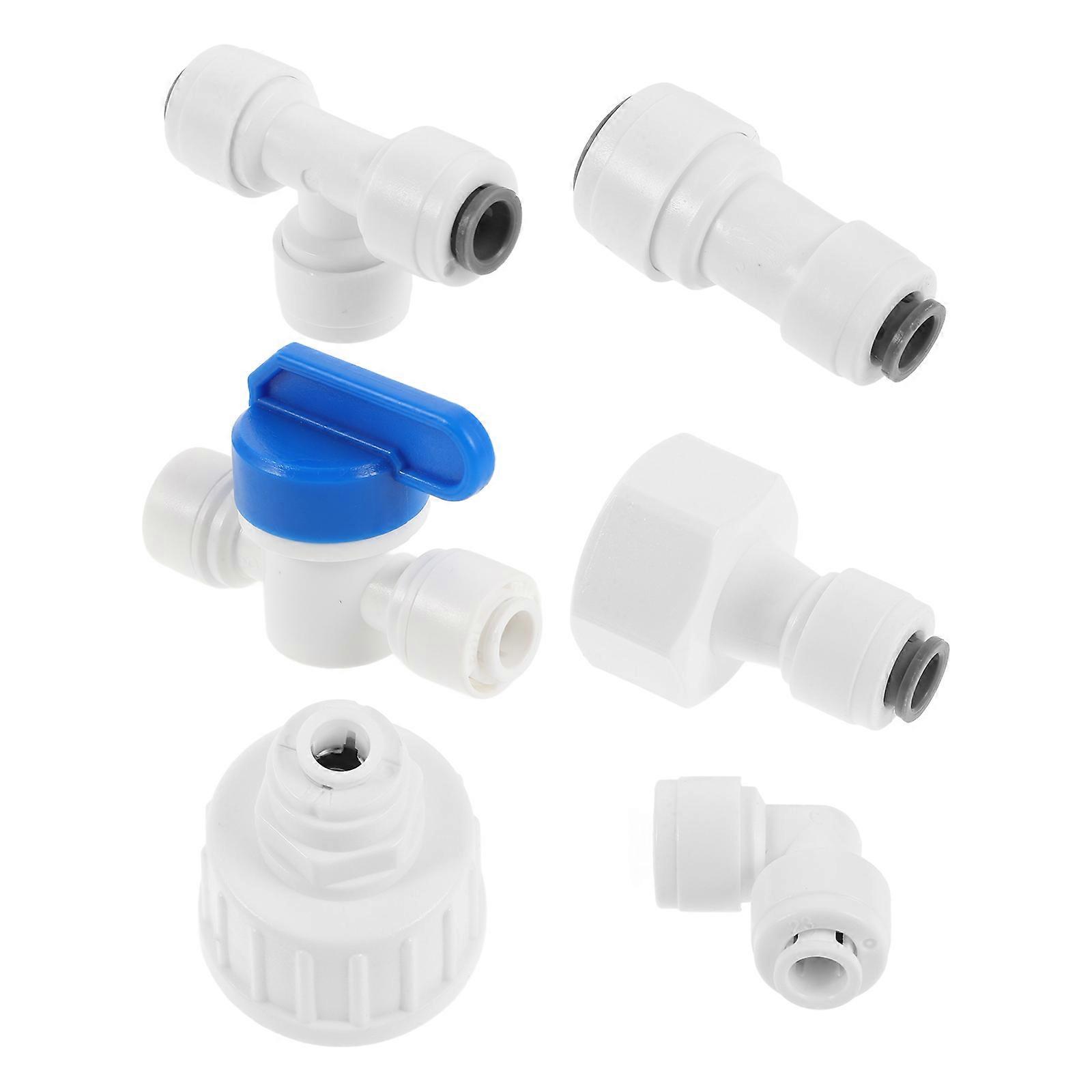 Water Pipe Fittings Hose Quick Connect Adapter for Connecting Use 1Set