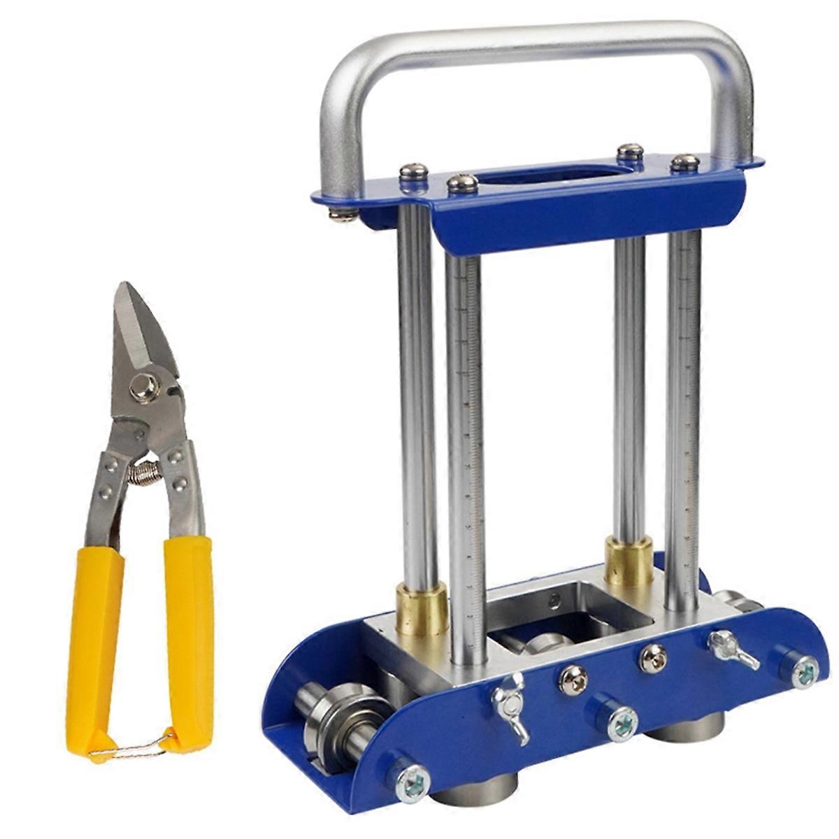 Version Brake Edge Roller Bending Tool for Rain Diverter&Making Folding Edges for Various Metal Roof,B