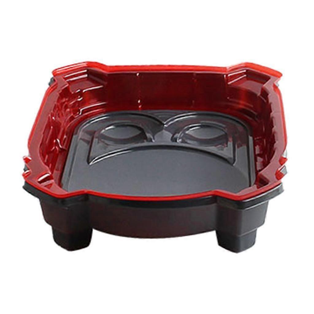Bursting Plastic Gyro Stadium Plate Stadium Durable and Practical Red