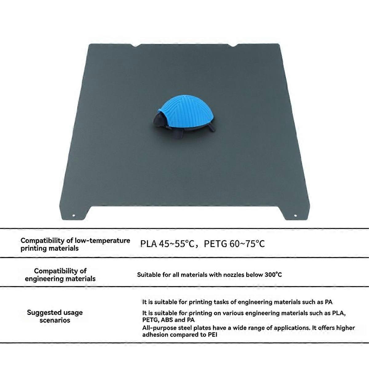 For K1/K1 C Frosted Build Plate
