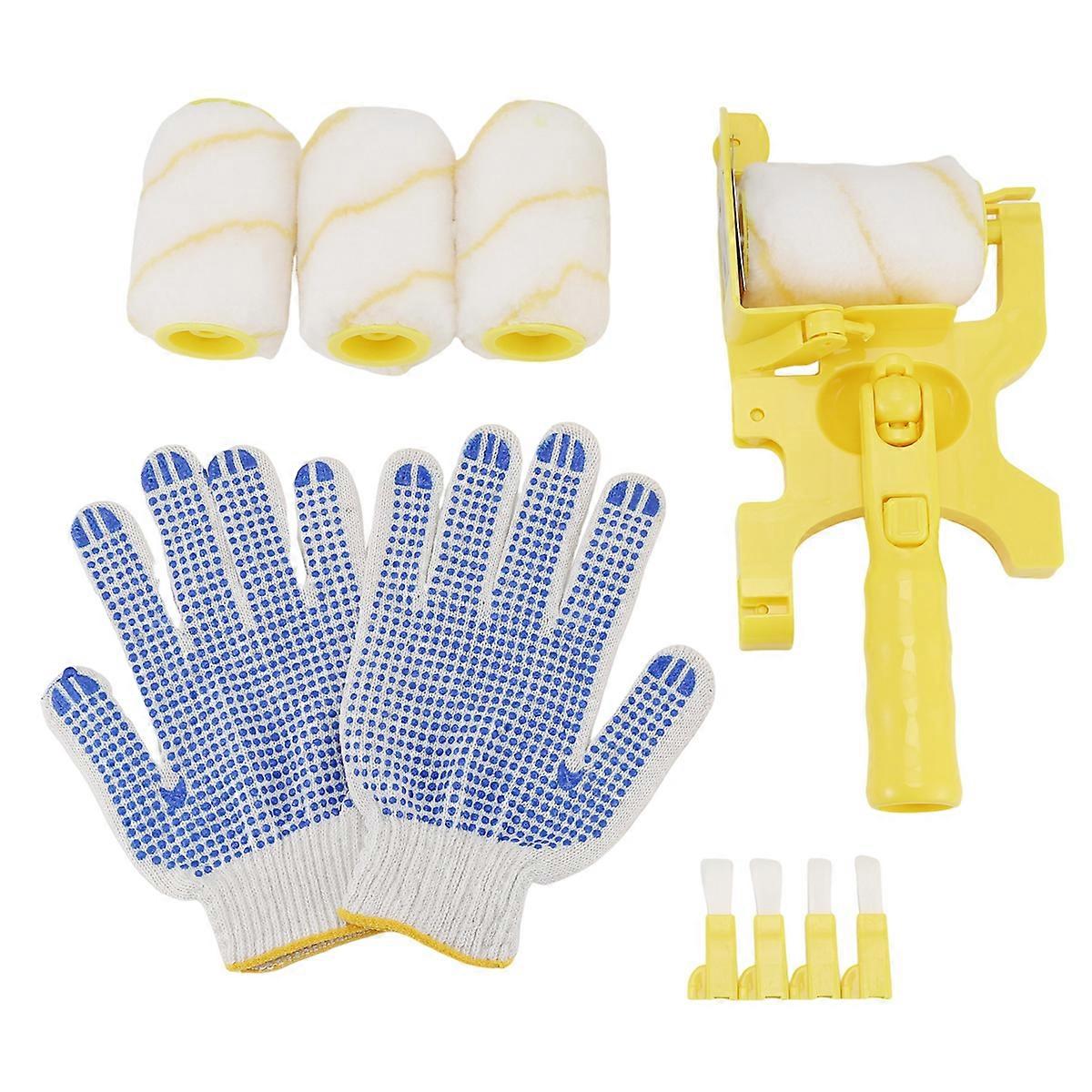 11Pcs Paint Roller Brush Set Paint Roller Brush Home Improvement Tool