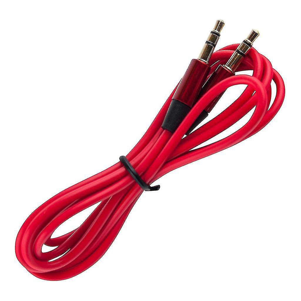 Audio Video Cables Aux Cable-3.5 Mm 120 Cm-red