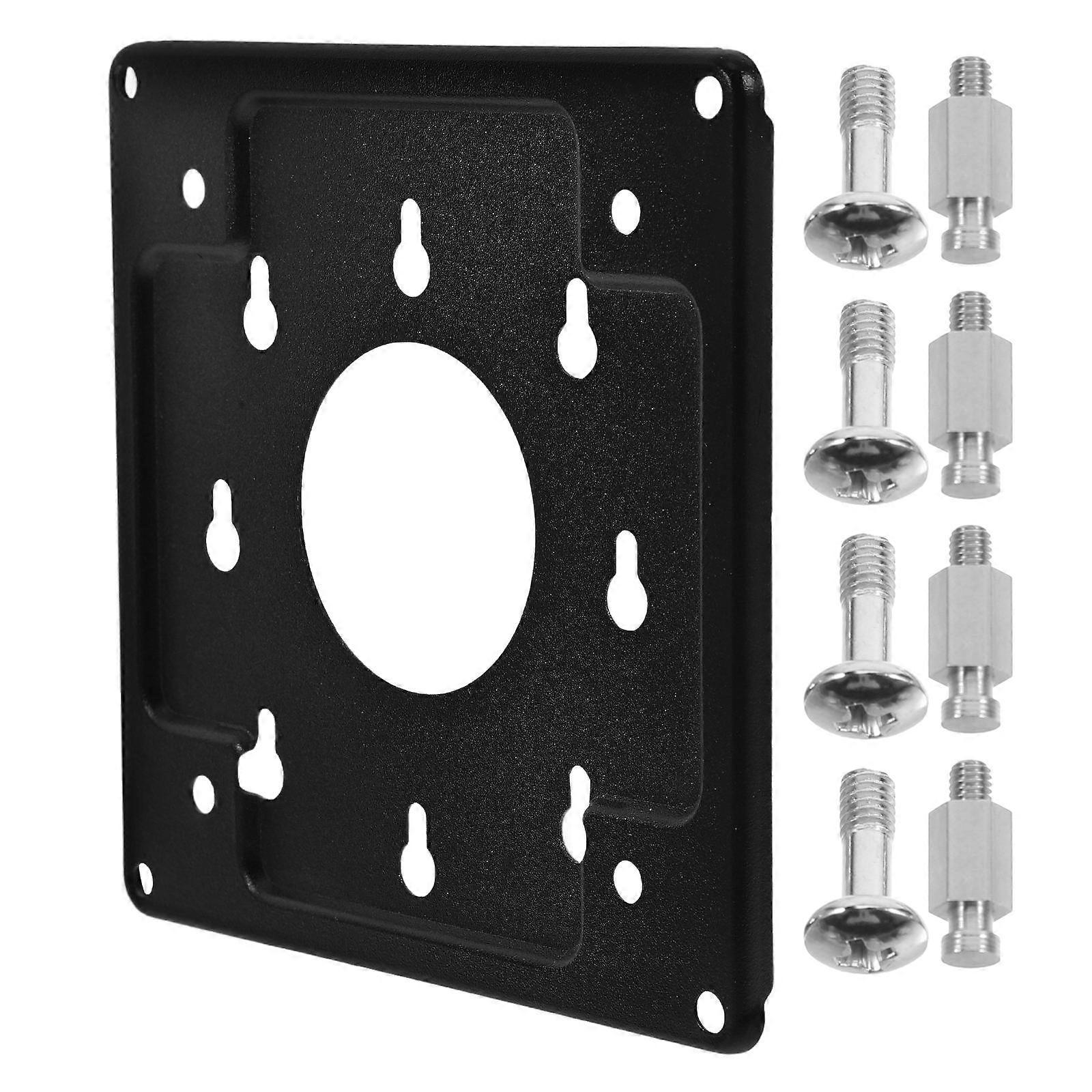 Mini Pc Mount Bracket for Back Mounting Plate System 3Sets Black