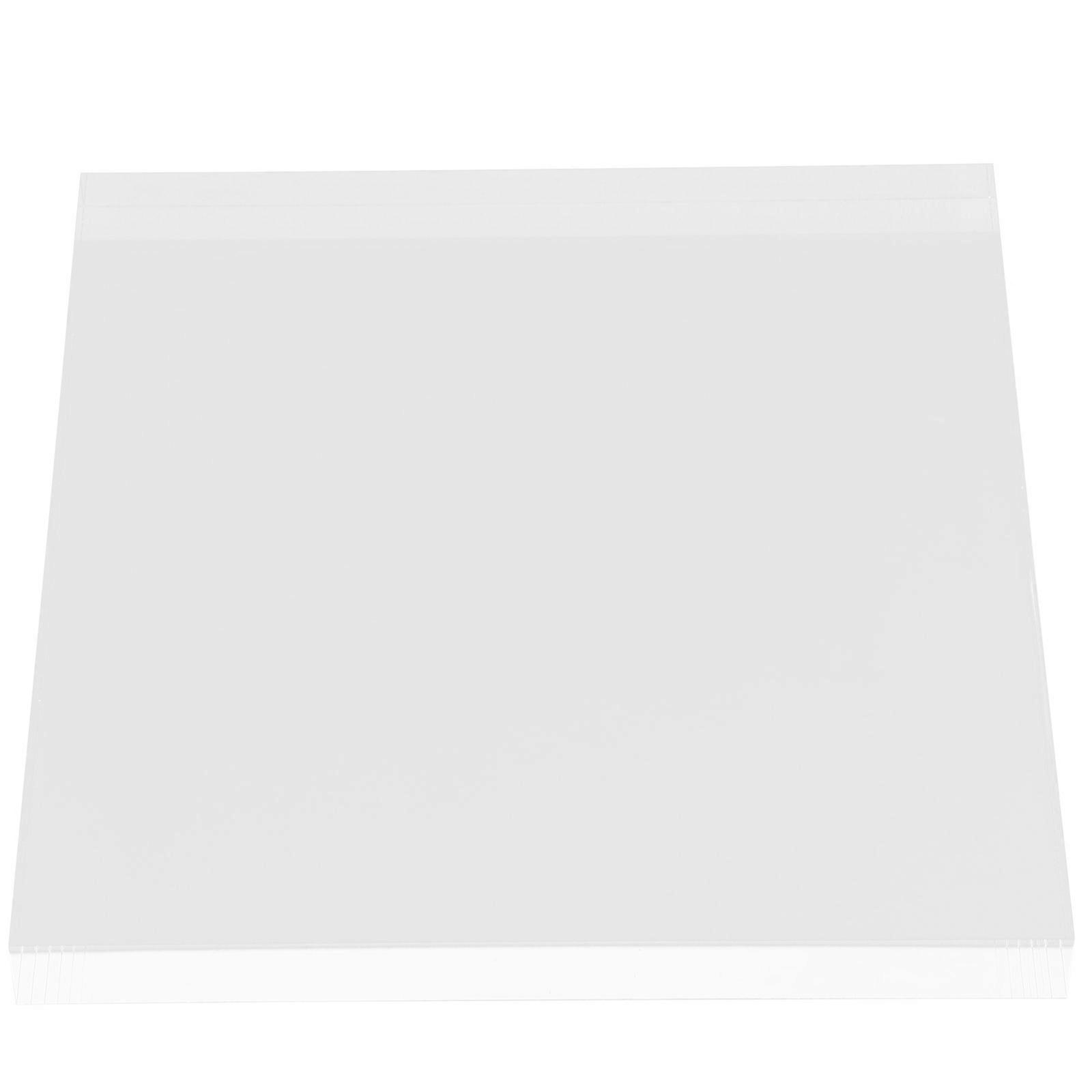 Transparent Acrylic Storage Base for Cosmetics Display with 5Pcs Craft Model Stand